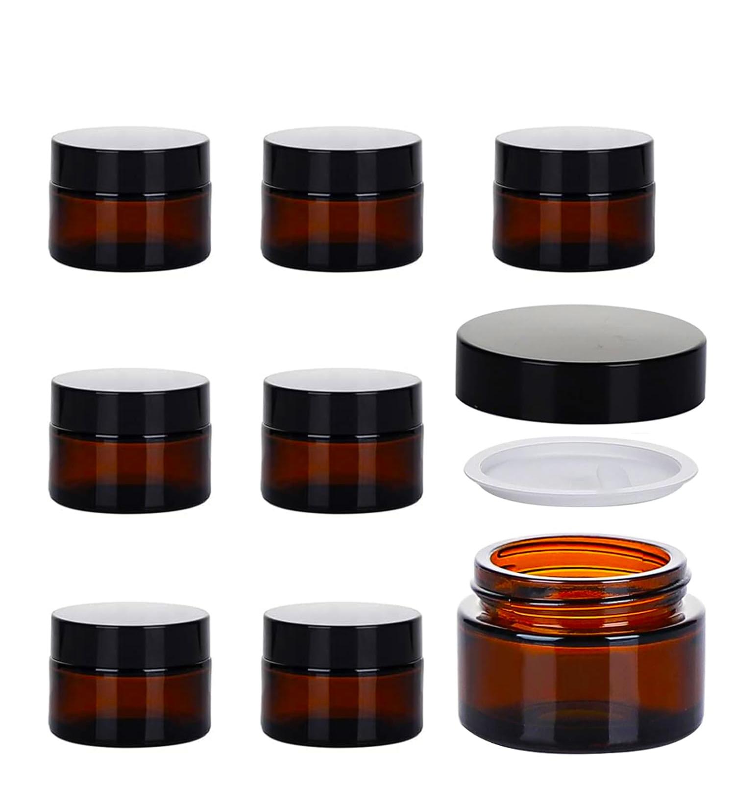 Volila 30ml Cream Cans - 8 Pack Containers for DIY Cosmetics Lotions Oils & Ointments - Ideal for International Shipping - Buy Online on GoSupps.com