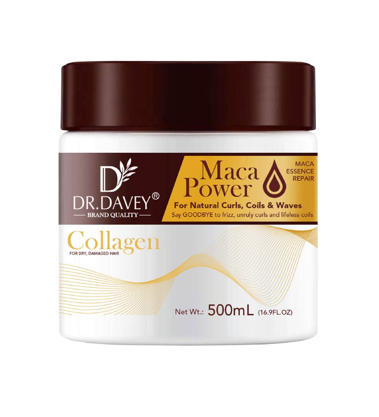 Collagen Hair Mask 500ml - Deep Repair Conditioning Treatment with Argan Oil for All Hair Types | Restore Dry Damaged Hair - Buy Online on GoSupps.com