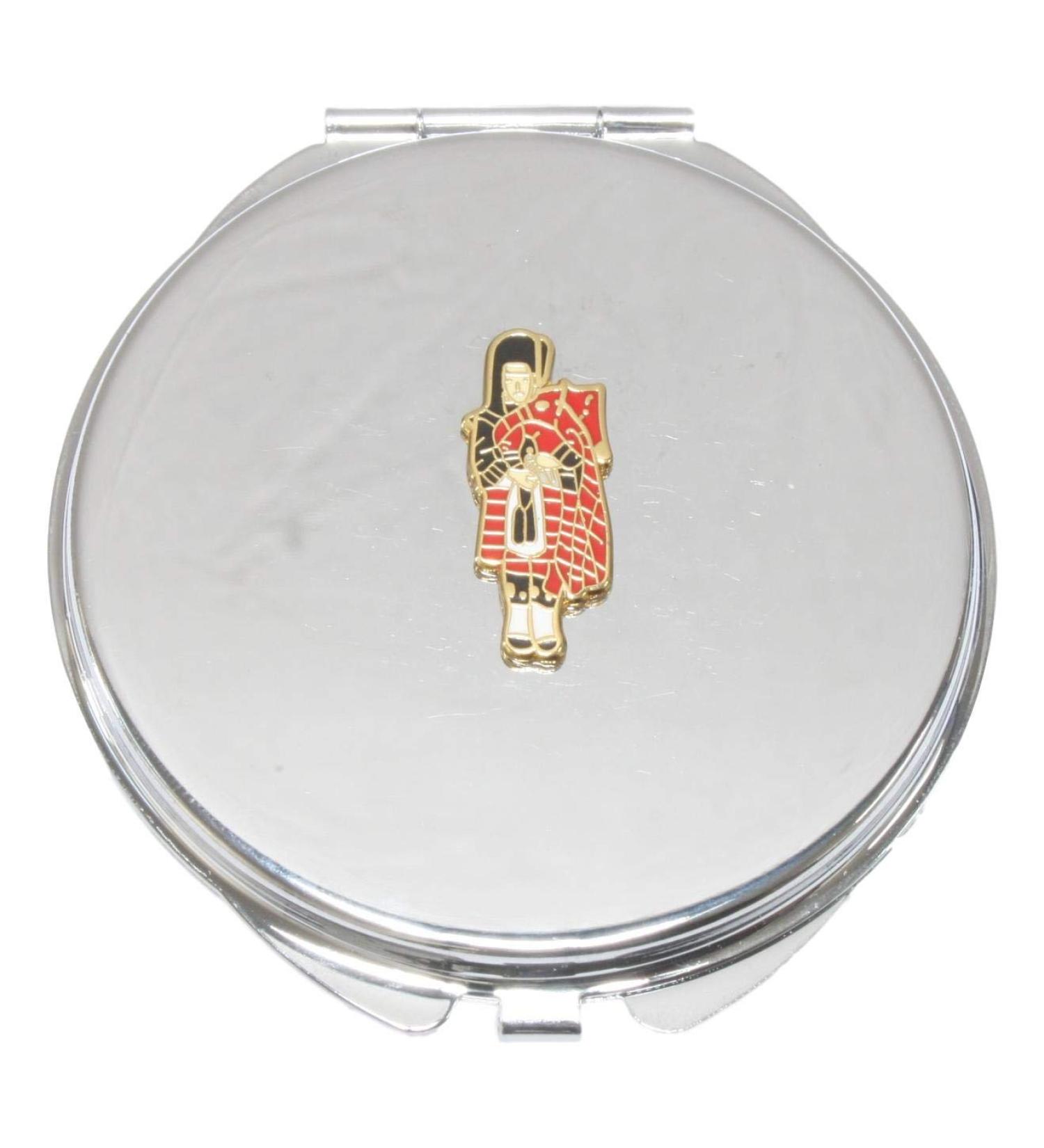 Scottish Piper Compact Mirror Handbag Gift With Free Engraving 276 - Buy Online on GoSupps.com