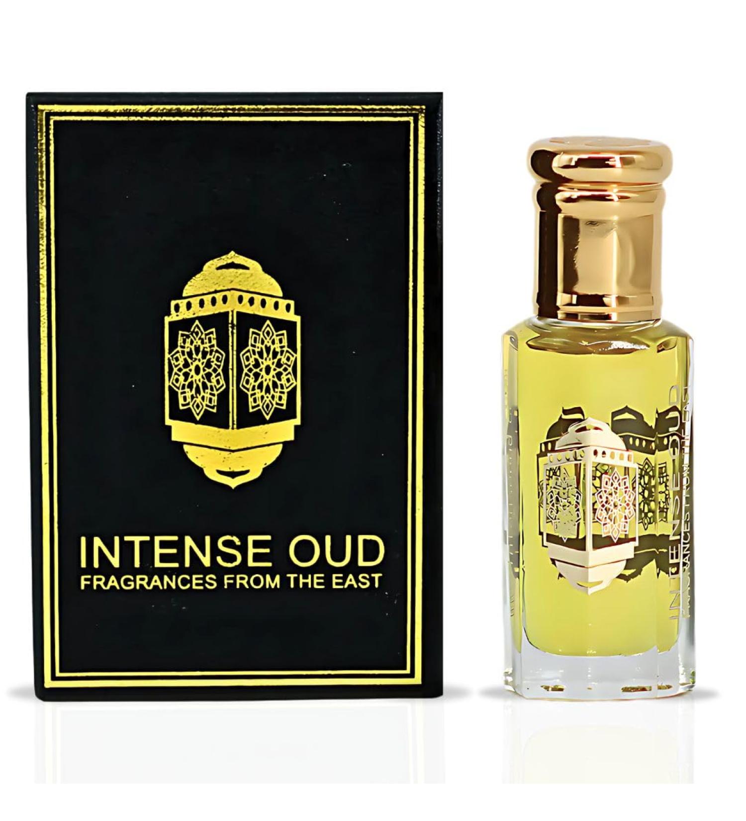 INTENSE OUD Madawi Perfume Oil 12ML (0.40 OZ) With Black Gift Box A Fruity Floral Fusion With A Warm Finish. - Buy Online on GoSupps.com