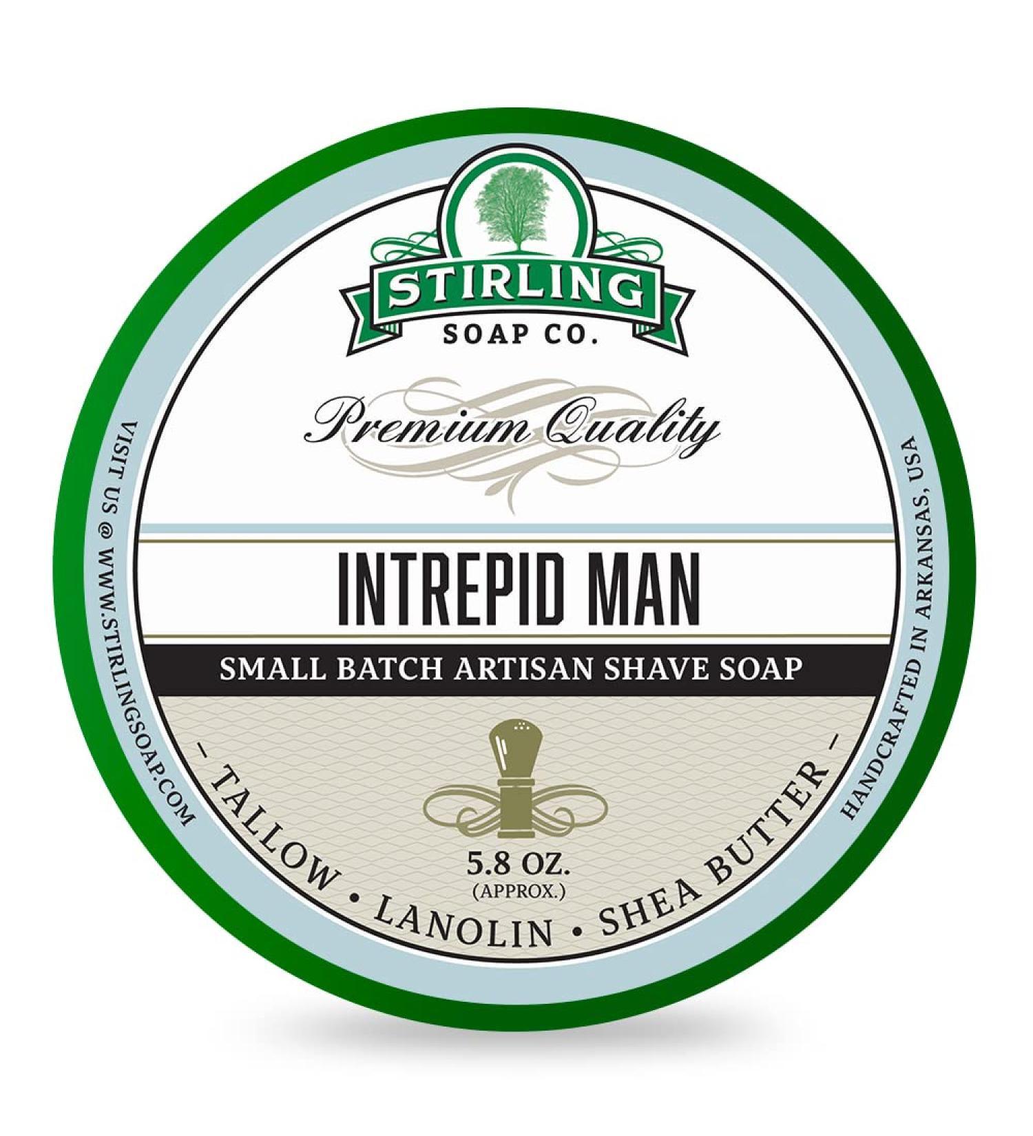Stirling STIRLING Intrepid Man Shaving Soap 170 ml