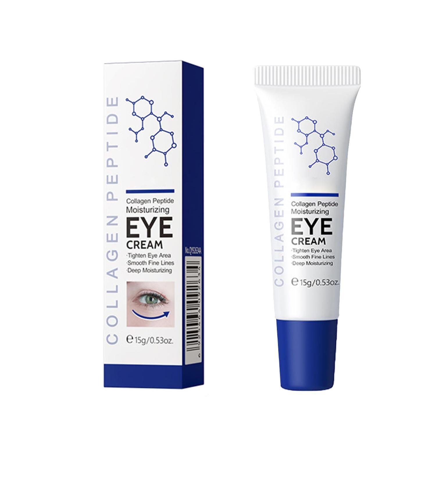 Collagen Eye Cream - Eye Cream for Dark Circles and Puffy Eyes - Eye Cream Anti Aging - Moisturizing Skincare Set for Hydrating and Moisturizing - Brightening Skin Color - Buy Online on GoSupps.com