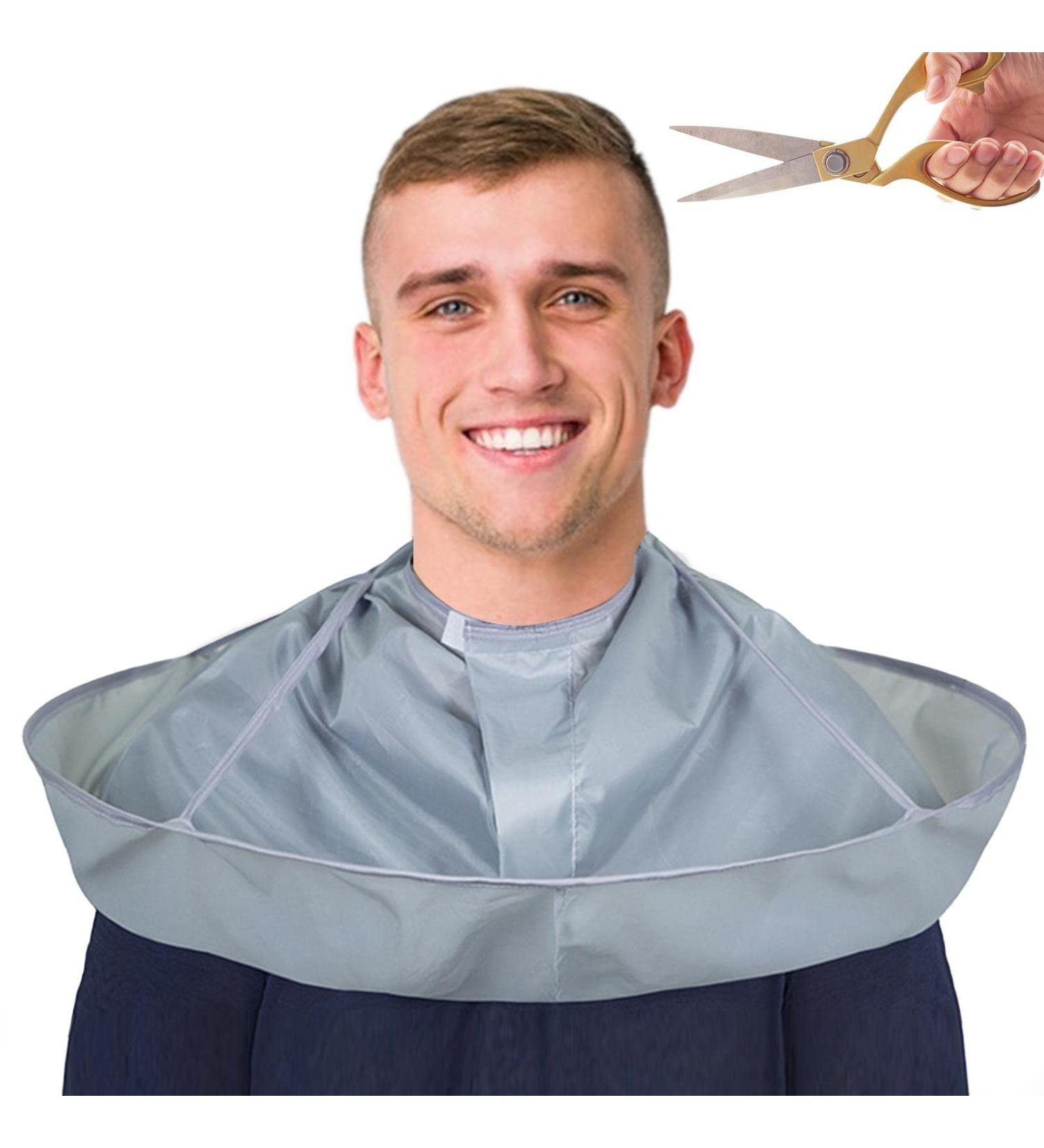 Hairdressing Cape Umbrella Foldable Umbrella Hair cut Cape Hair Cutting Cloak Umbrella PE 60cm Waterproof Haircut Cape Hairdresser Cap for Cutting Coloring Perming Hairdressing Saloon - Buy Online on GoSupps.com