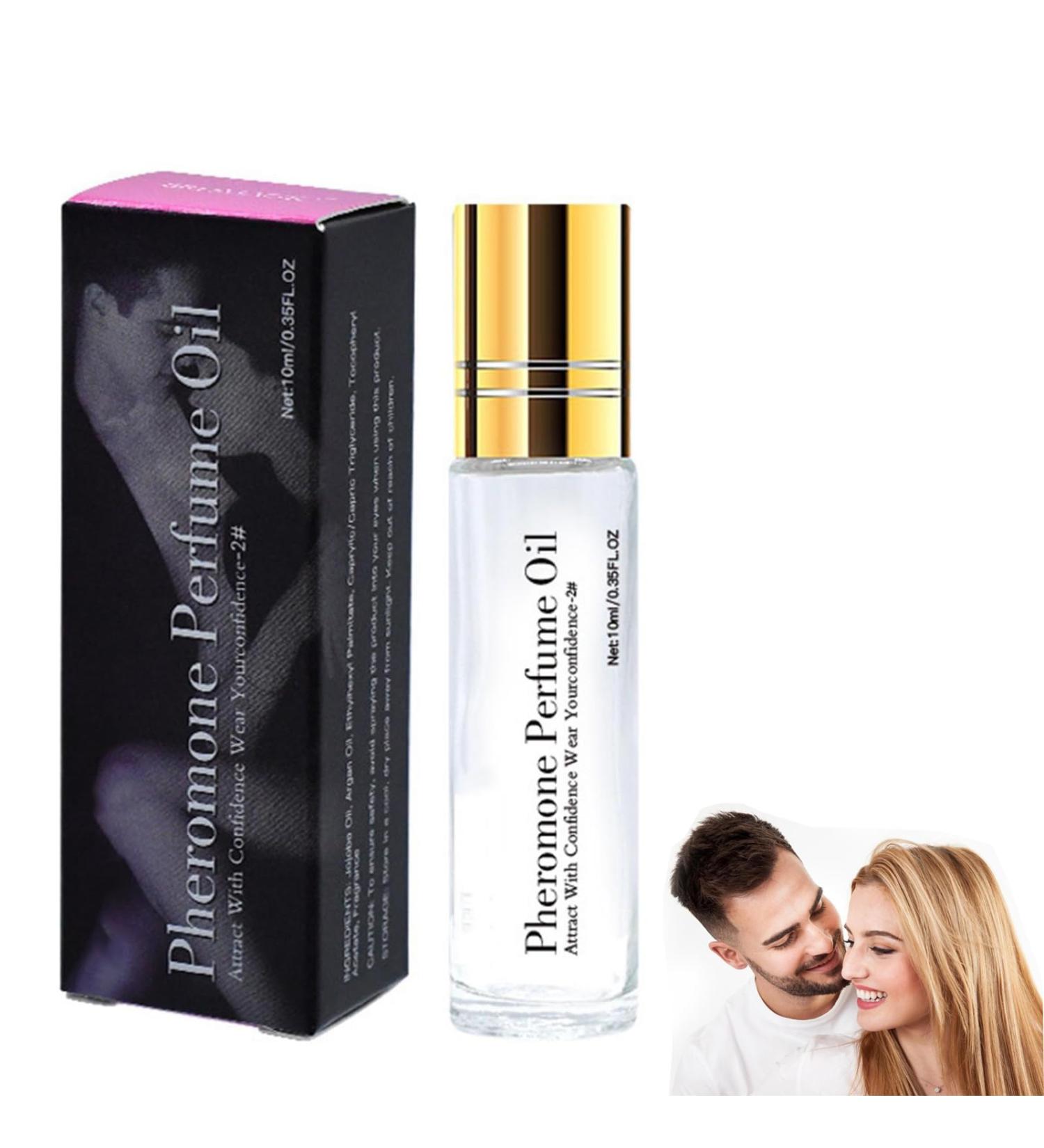 Roll-On Pheromone Perfume for Women Travel Perfume Long-Lasting Pheromone-Infused Essential Oil Cologne for Women Men Enhance Charm & Confidence (B) - Buy Online on GoSupps.com