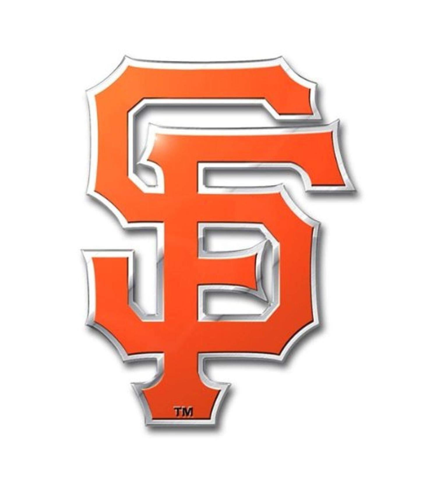 MLB - San Francisco Giants Heavy Duty Aluminum Color Emblem