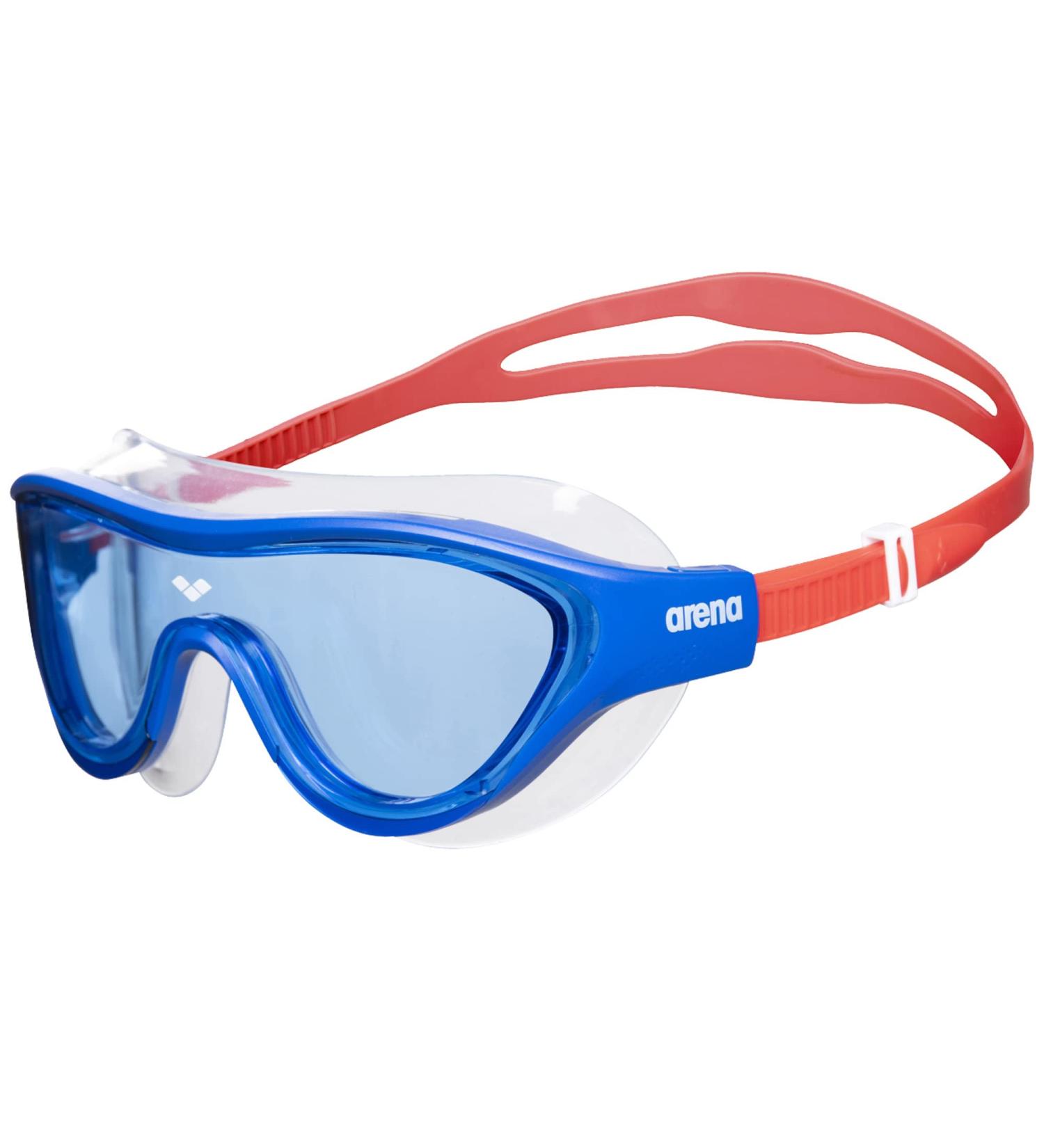 ARENA Unisex-Youth The One Mask Jr Swimming Goggles - Blue (Ages 6-12) | Ideal for Kids' Swimming | International Shipping Available - Buy Online on GoSupps.com
