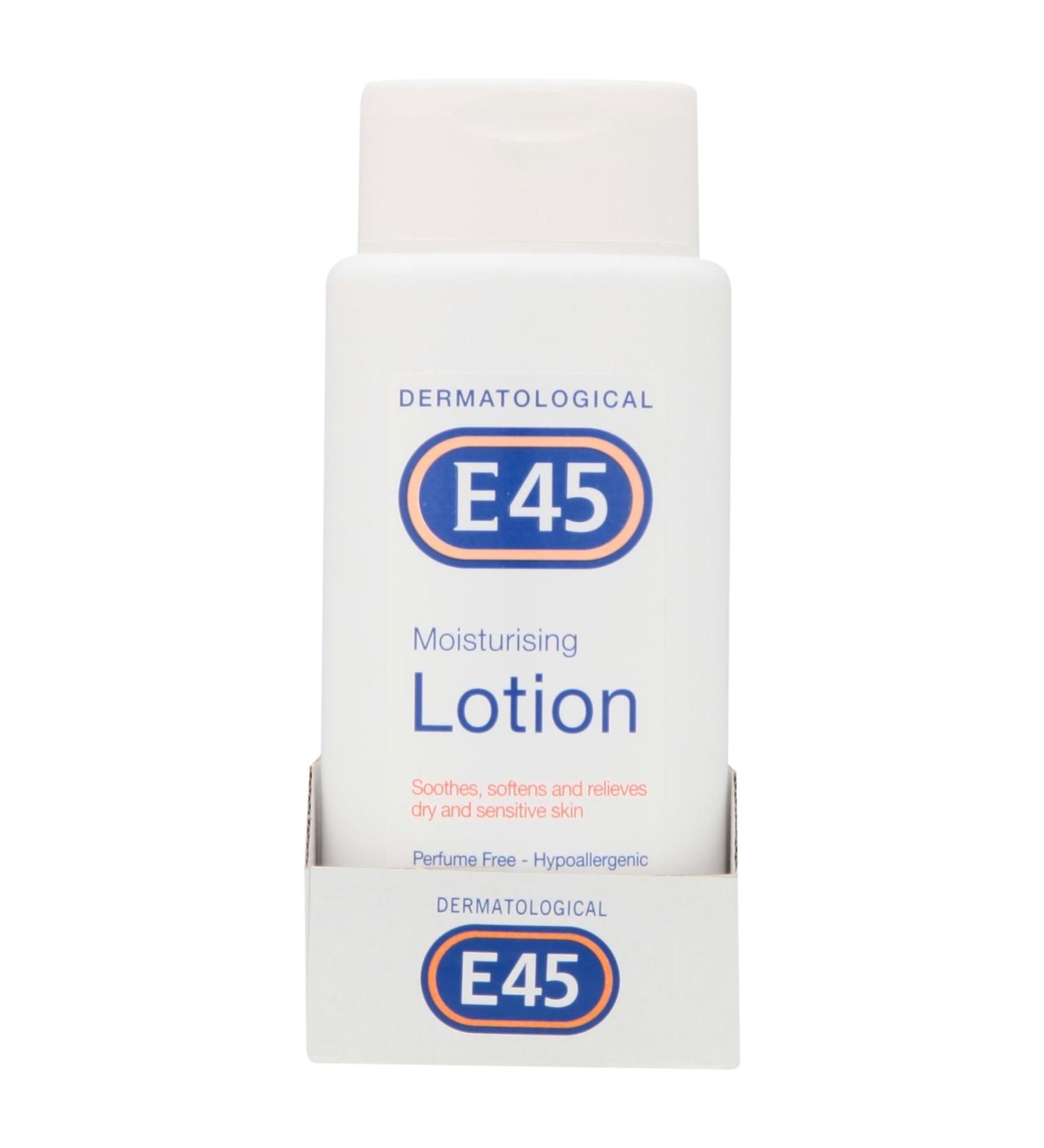 Buy 6 x E45 Dermatological Moisturising Lotion 200ml - Best International Shipping & Affordable Prices - Buy Online on GoSupps.com