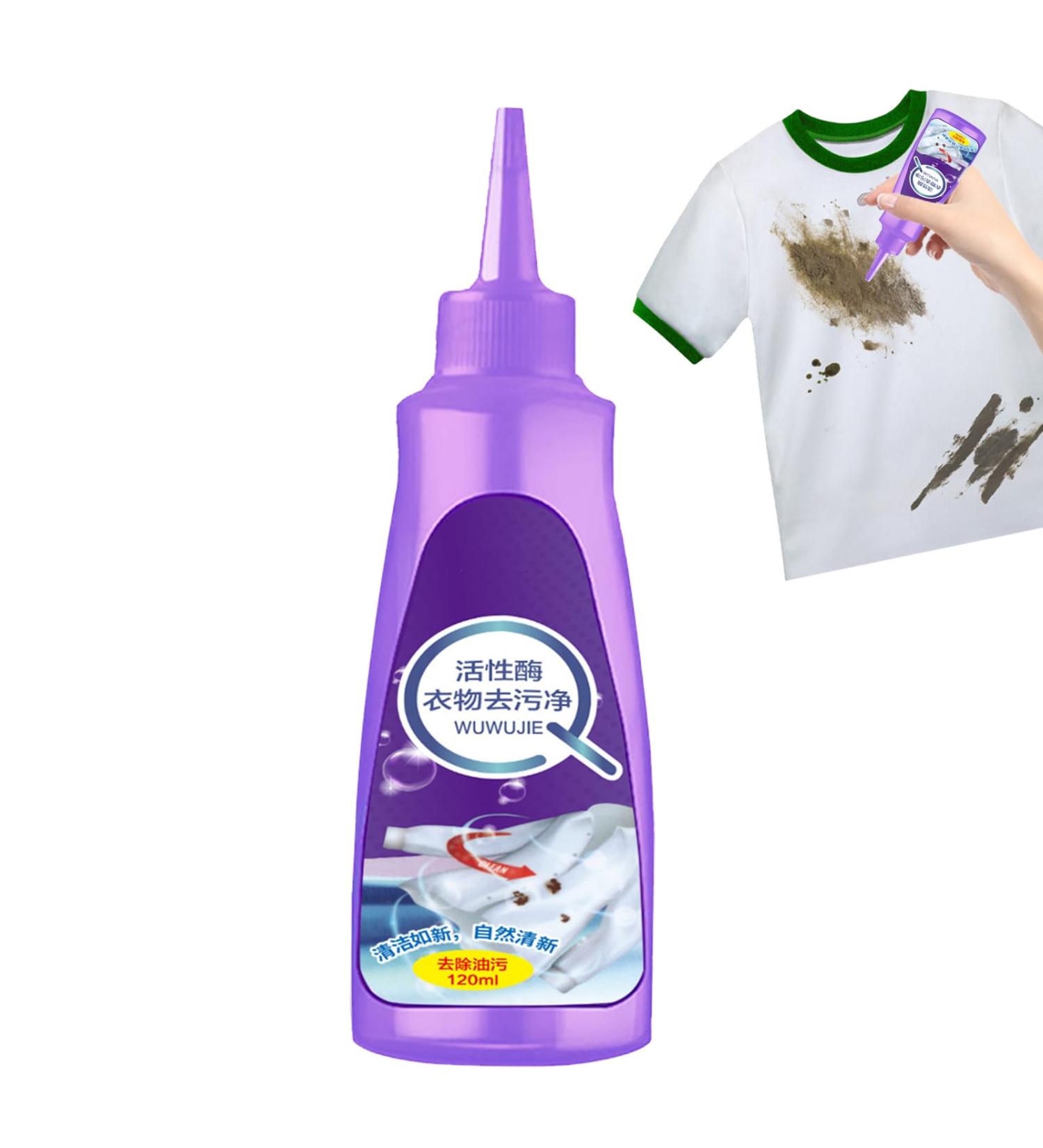 Cloth Oil Remover | Laundry Stain Remover - 120ml Clothes Stain Spot Remover for Clothes Wash Stain Remover for Clothes Fabric Instant Stain - Buy Online on GoSupps.com