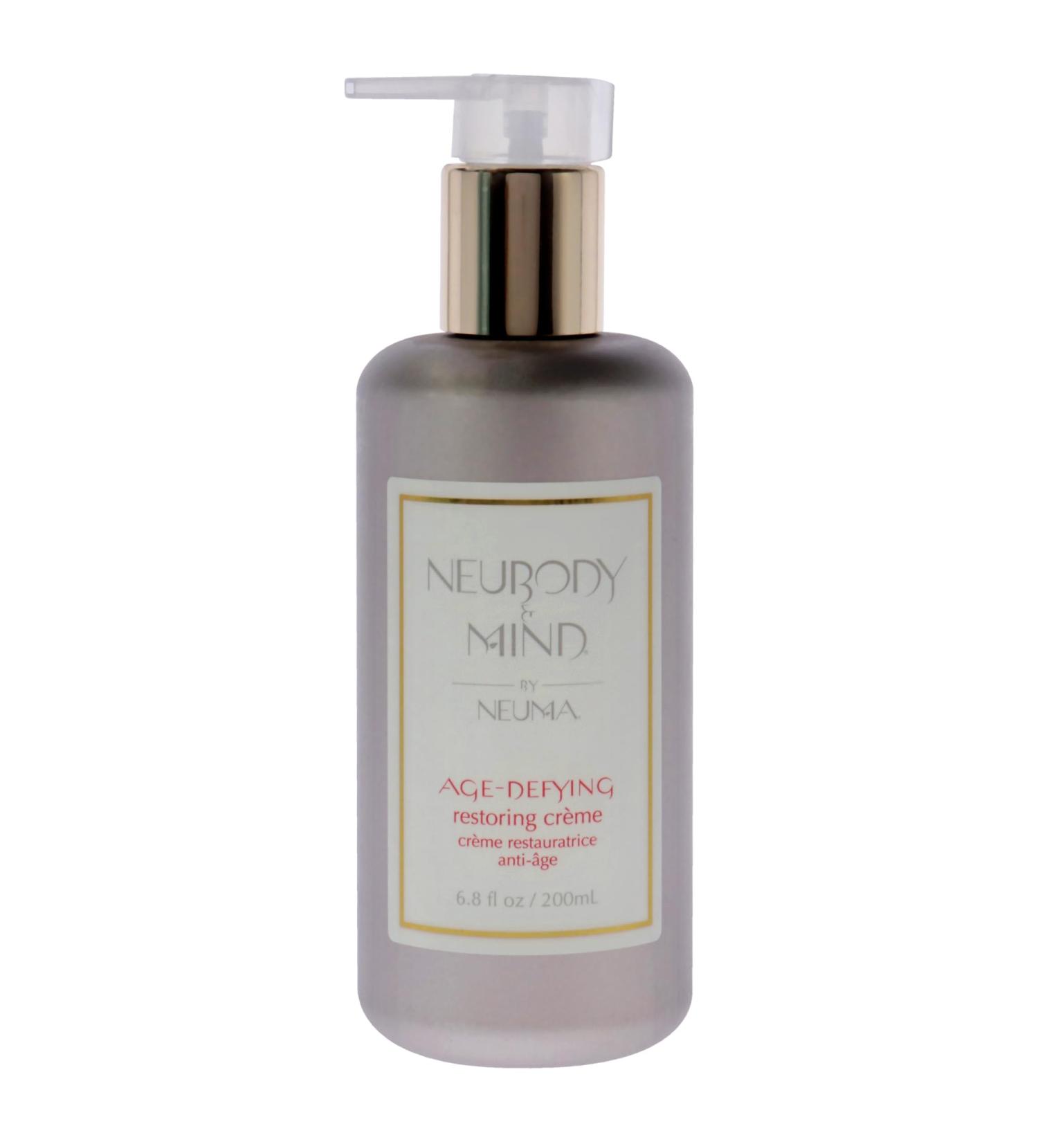 NEUMA Neuma - NeuBody and Mind Age-Defying Restoring Cream - Fast Absorption - Long Lasting Hydration - Leaves Skin Silky - Soothing Incense Fragrances - Myrrh & Hibiscus - 200ml