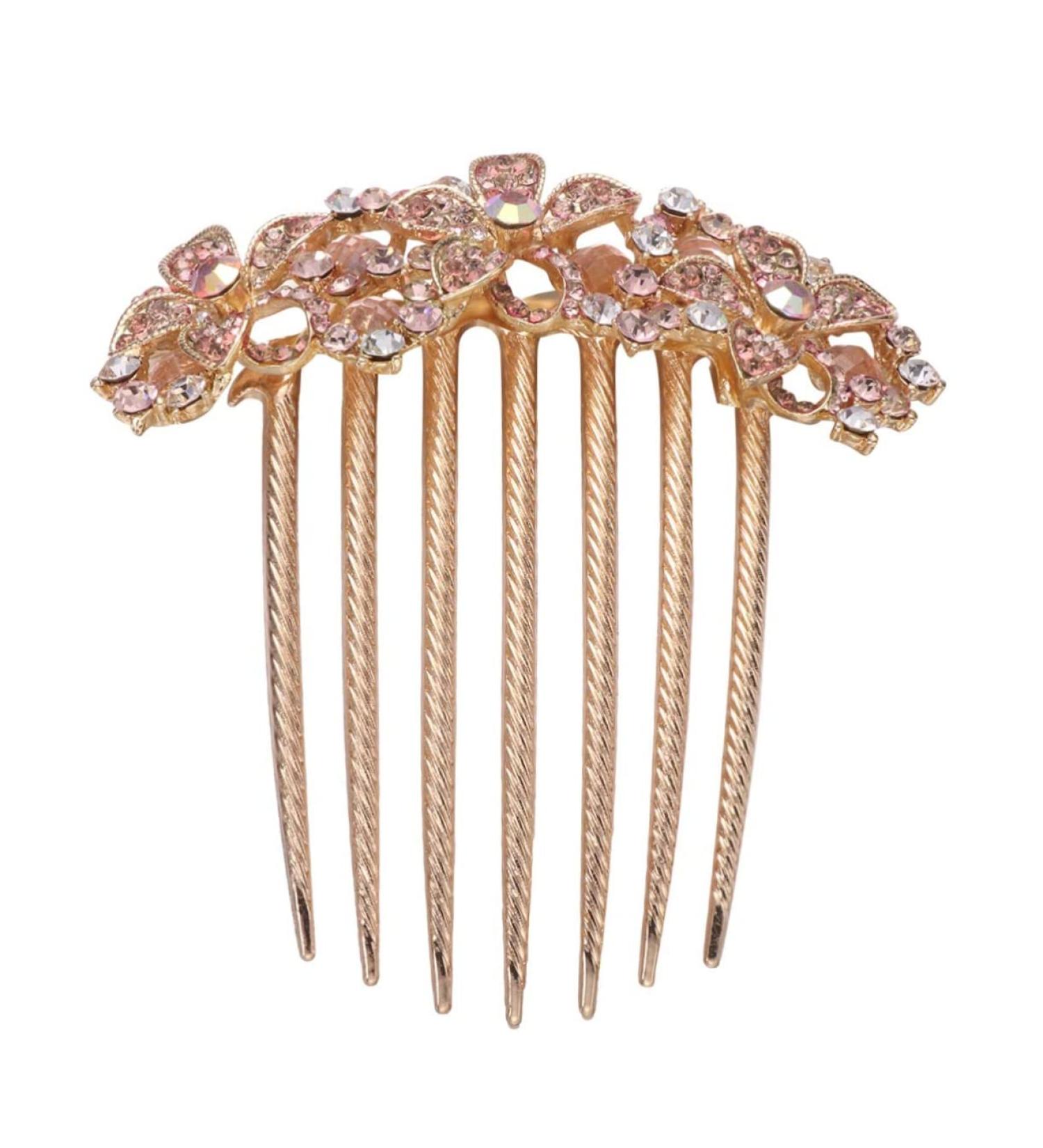 FRCOLOR Rhinestone Headpiece Hair Accessories Hair Clips Hair Clips Hair Comb with Rhinestone Side Comb for Wedding Hair Hair Clip Hairpin Headpiece for Women Diamond Hair High Bride - Buy Online on GoSupps.com