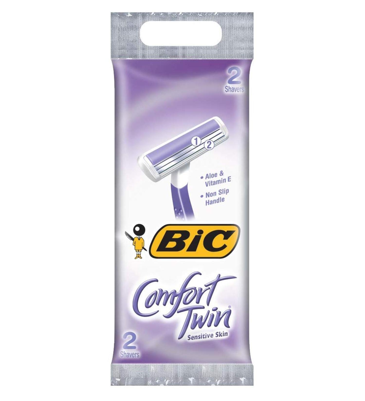 Bic Razor Comfort Twin Sensitive (12 pieces)
