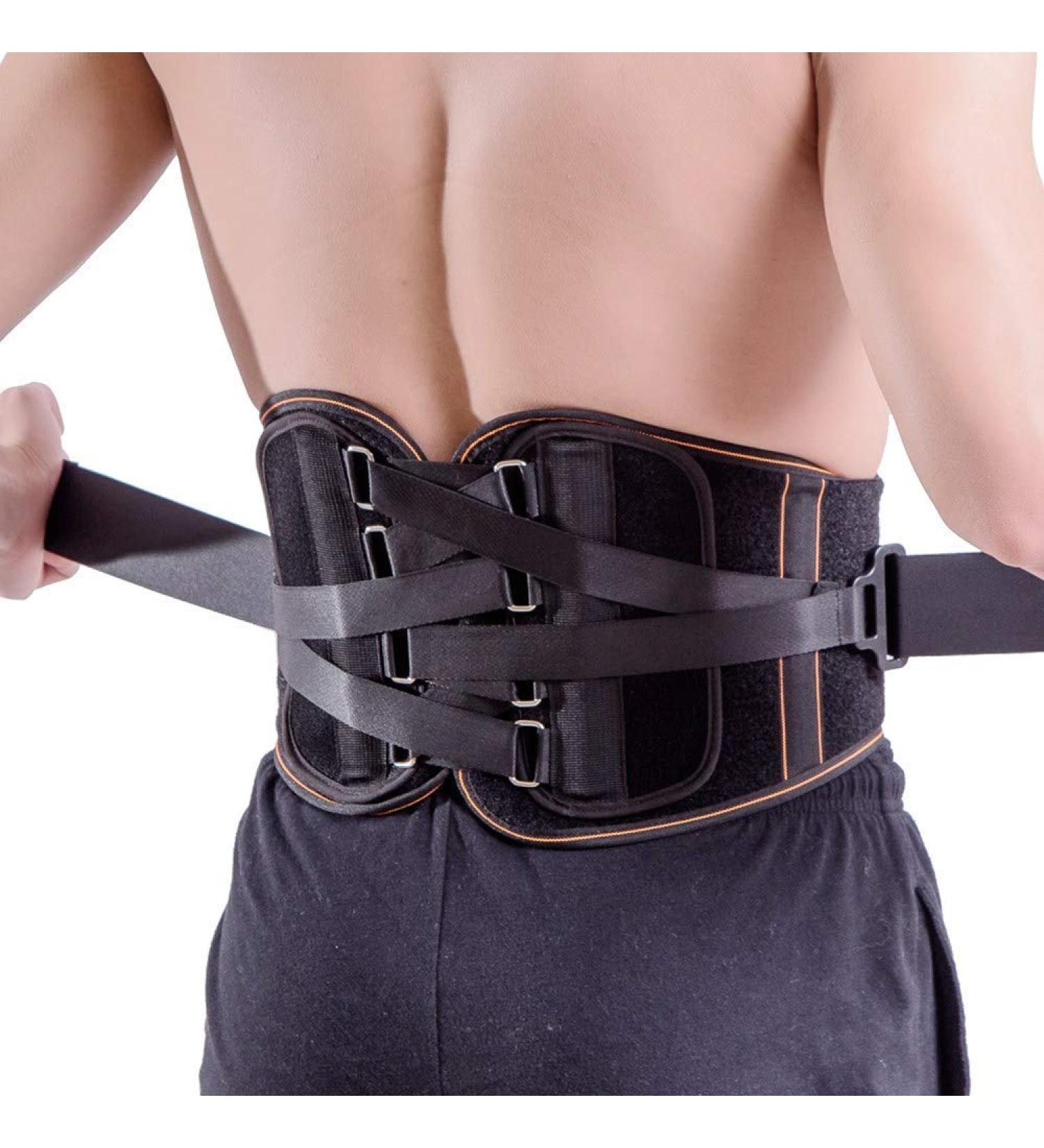 King of Kings Lower Back Brace Pain Relief with Pulley System - Adjustable Lumbar Support Belt for Women and Men - Ideal for Sciatica, Spinal Stenosis, Scoliosis, Herniated Disc - Large Size - Buy Online on GoSupps.com