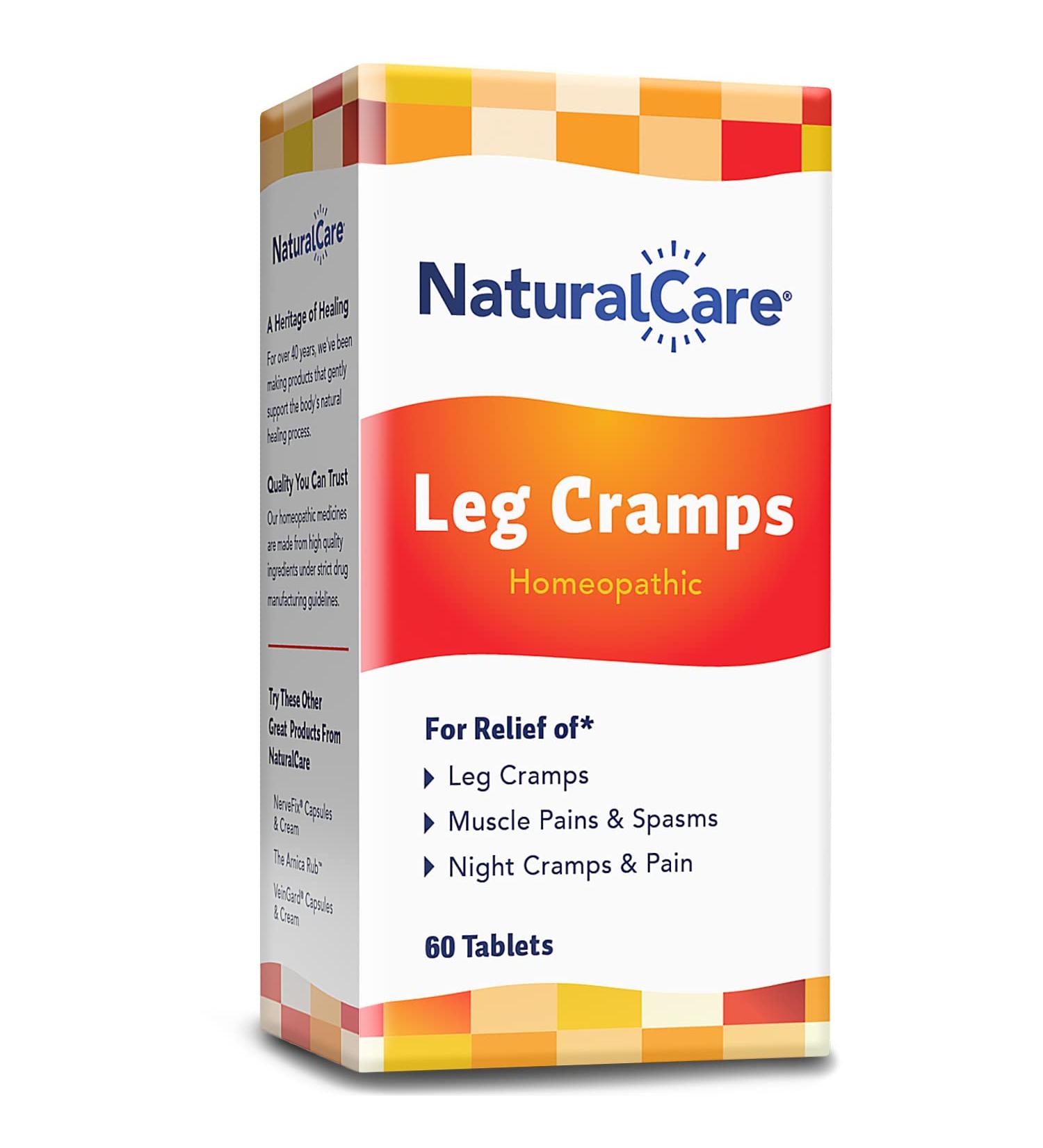NatraBio Leg Cramps with Quinine Sulfate | Homeopathic Relief for Leg Calf & Foot Cramps | 60 Tablets - Fast International Shipping - Buy Online on GoSupps.com