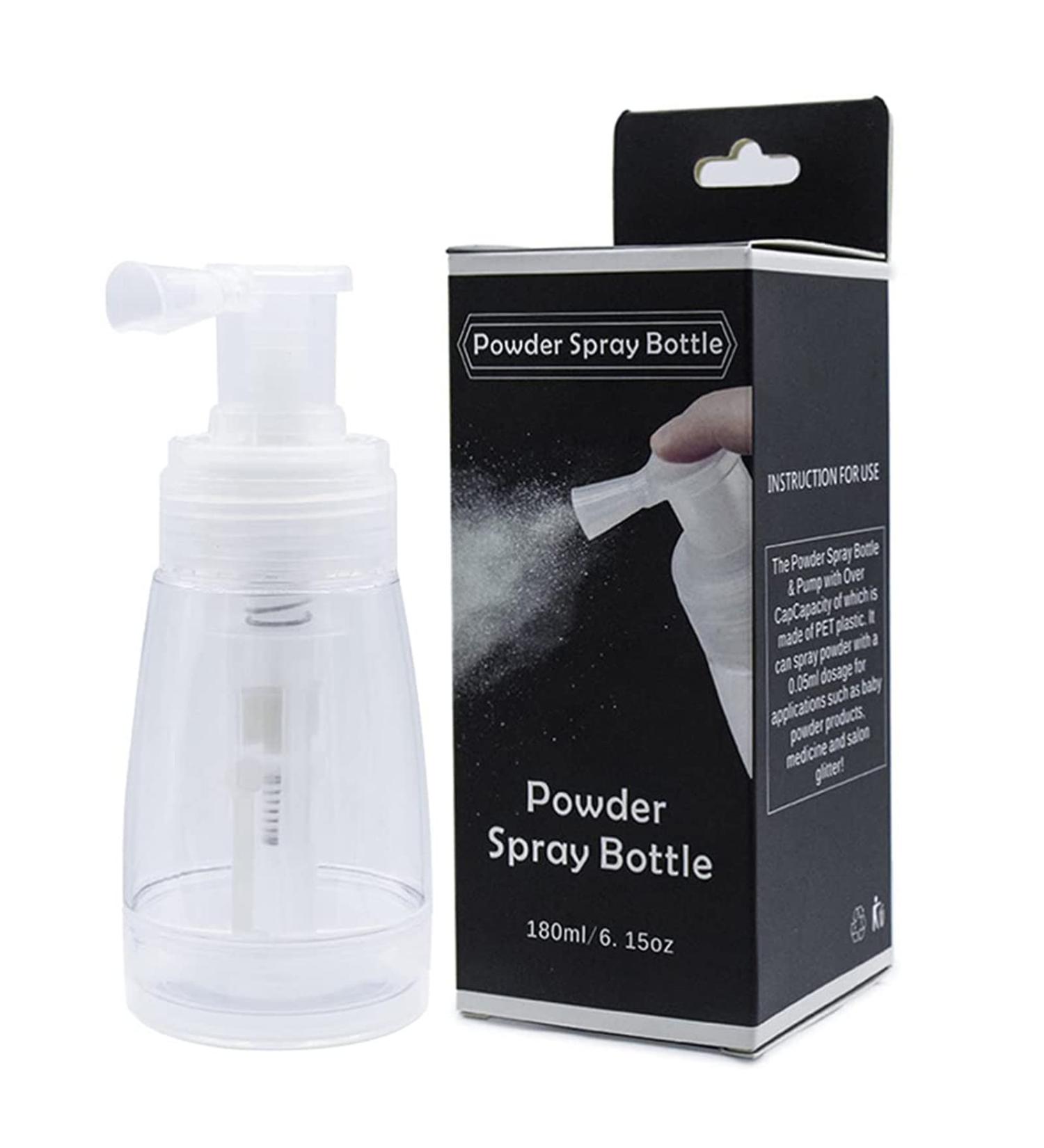 Minkissy Dry Powder Sprayer - Empty Barber Powder Spray Bottle for Hair Salon & Home Beauty - Buy Online on GoSupps.com
