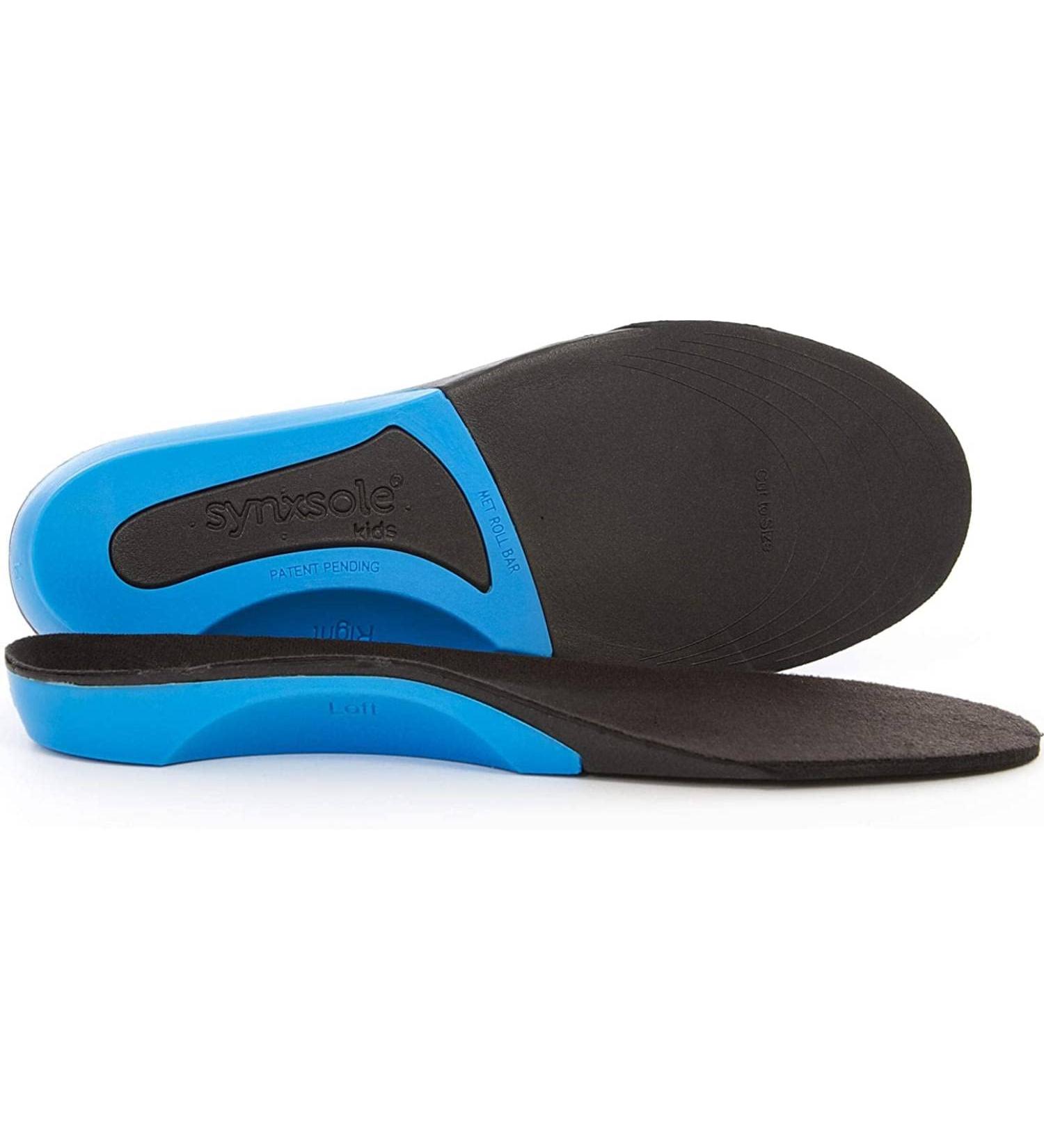 SynxBody Kids Orthotic Shoe Inserts - Supportive Arch Insoles for Comfort & Flat Feet - SynxSole Large - Buy Online on GoSupps.com