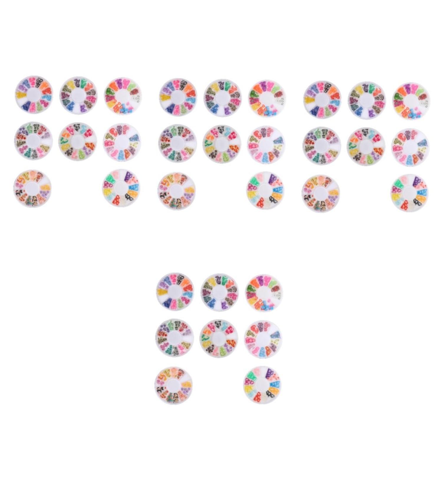 FRCOLOR 32 Boxes Soft Pottery Bulk Ornaments Craft Patch Fruit Embellishments Round Spacer Beads Manicure Decor Clay Fruit Slices Diy Scrapbook Hair Bow Resin 3d Polymer Clay Sticker Nail - Buy Online on GoSupps.com