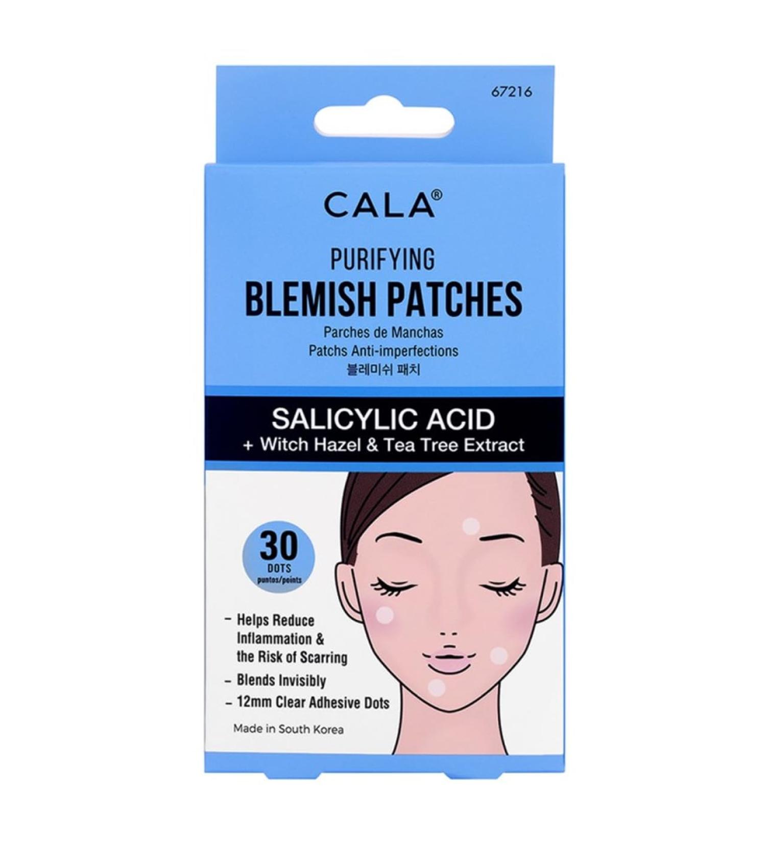 Cala Purifying Blemish Patches - Fast-Acting Acne Treatment (3 Sheets) | International Shipping Available - Buy Online on GoSupps.com