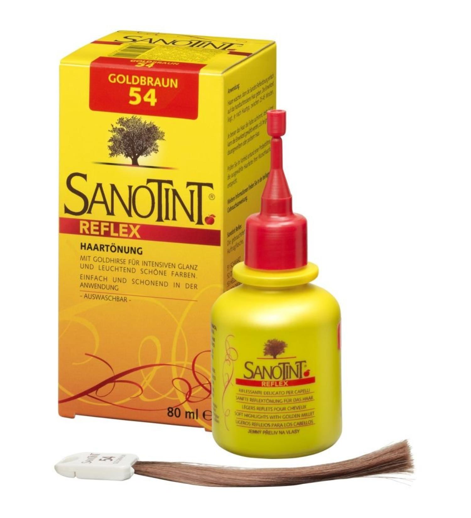 SANOTINT Reflex Tint 54 Golden Brown (0.08 L)