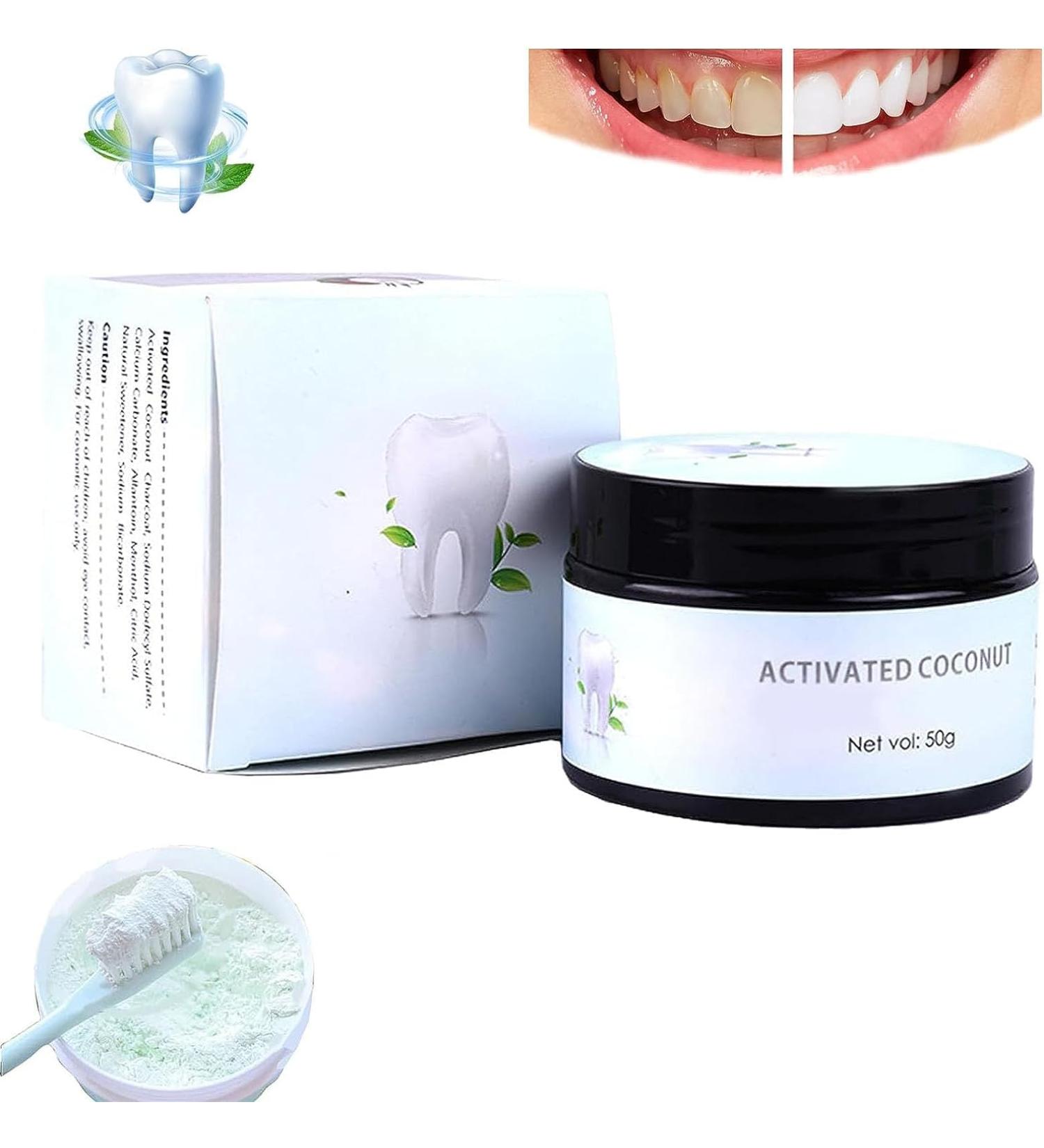 Amore Paris Teeth Whitening Powder Hsadav Amore Paris Teeth Whitening Powder Activated Coconut Charcoal Teeth Whitening Effectively Removes Coffee and Tobacco Stains - Buy Online on GoSupps.com