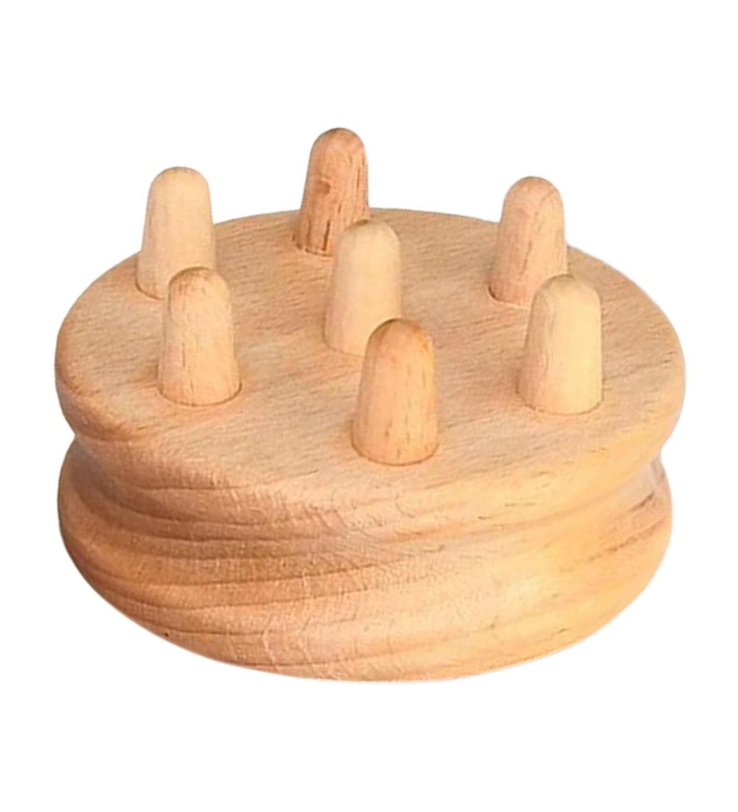 Oshhni Manual Massage Body Brush - Wooden Contouring Brush for Itchy Skin Relief - Ideal for Neck & Body Care | International Shipping - Buy Online on GoSupps.com