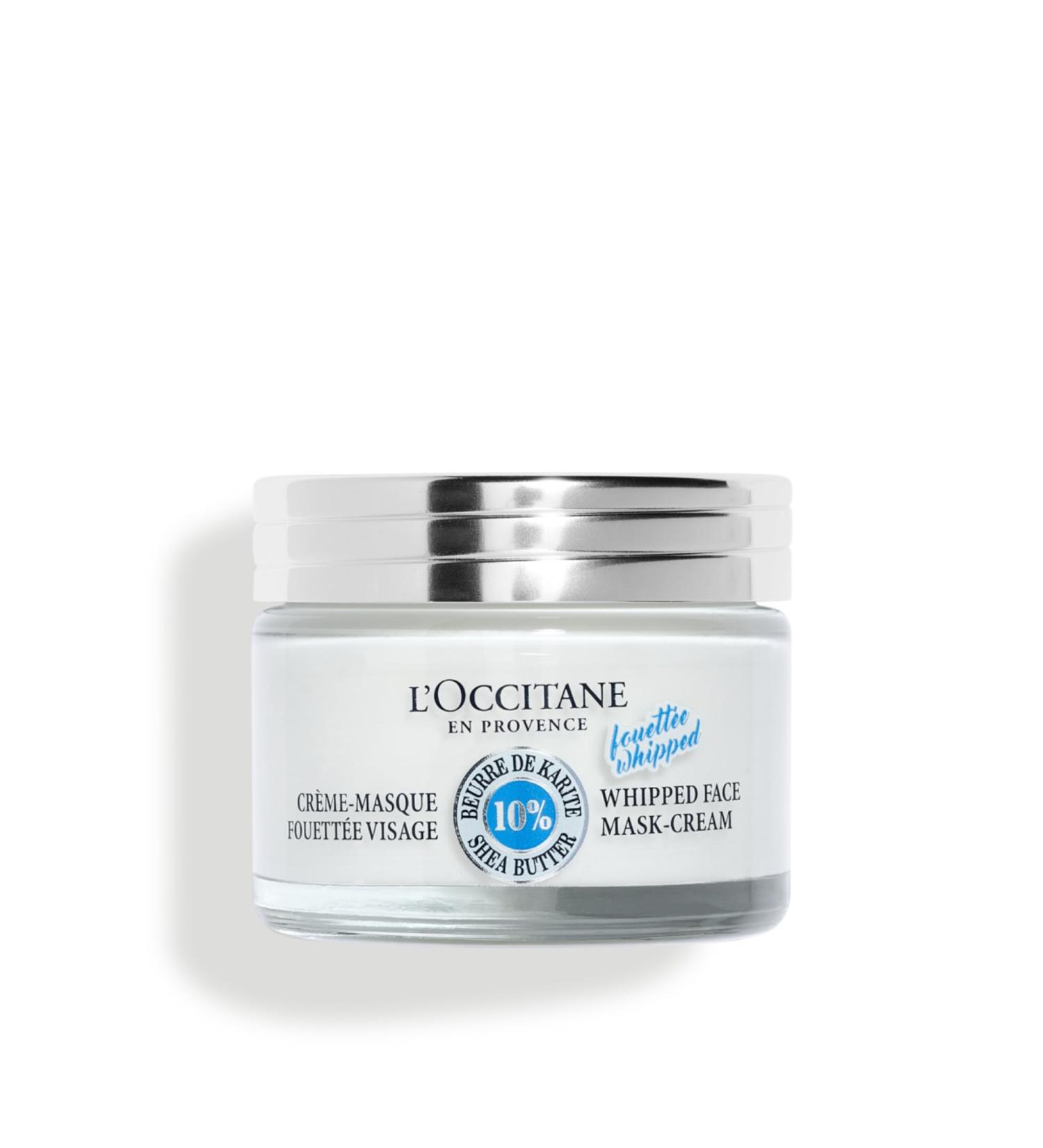L'OCCITANE Whipped Shea Mask 156g - Moisturizing & Soothing Daily Cream Mask - Buy Online on GoSupps.com