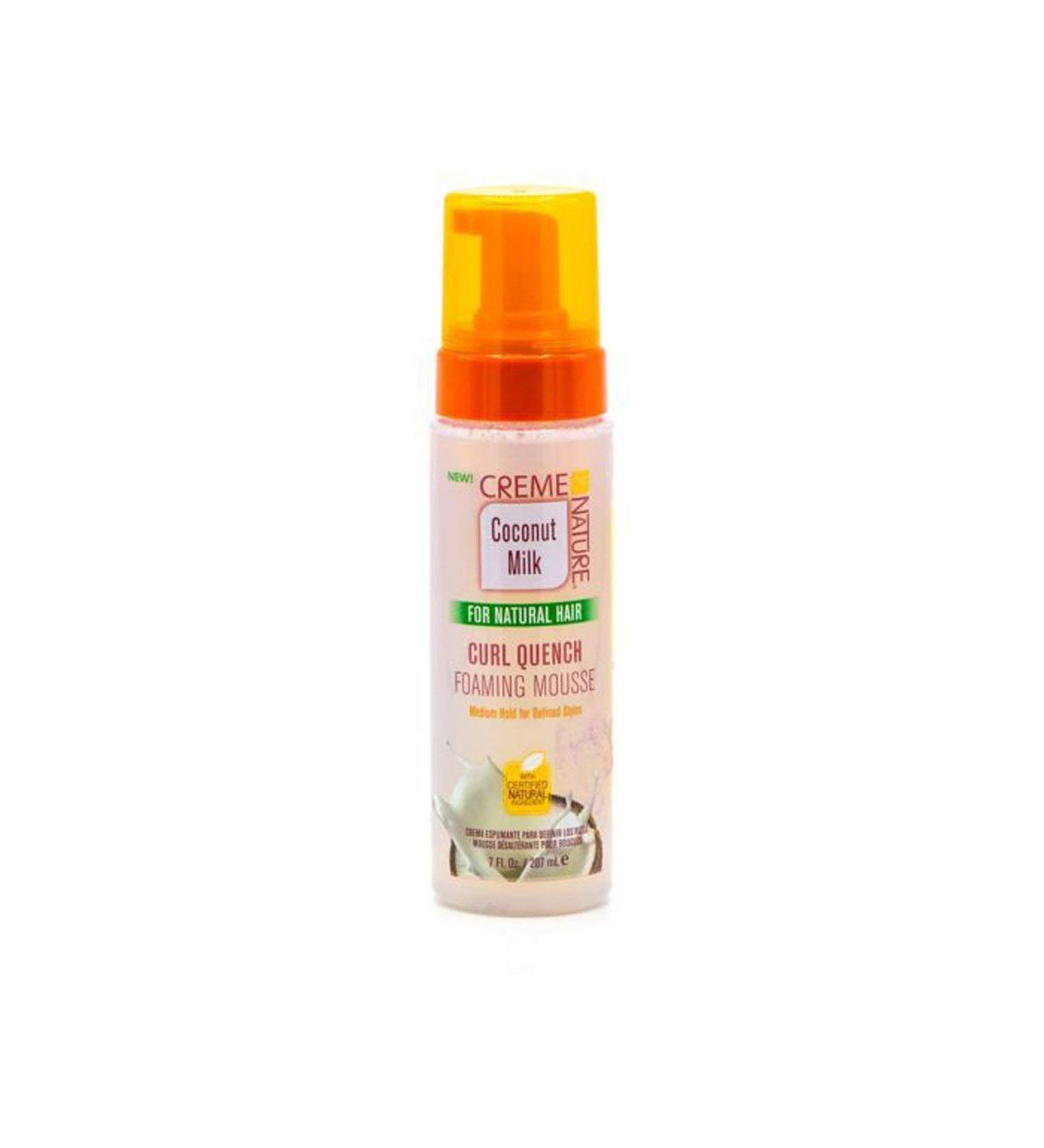 Creme Of Nature Creme Of Nature Coconut Milk Curl Quench Foaming Mousse  7 Oz  7 Ounce