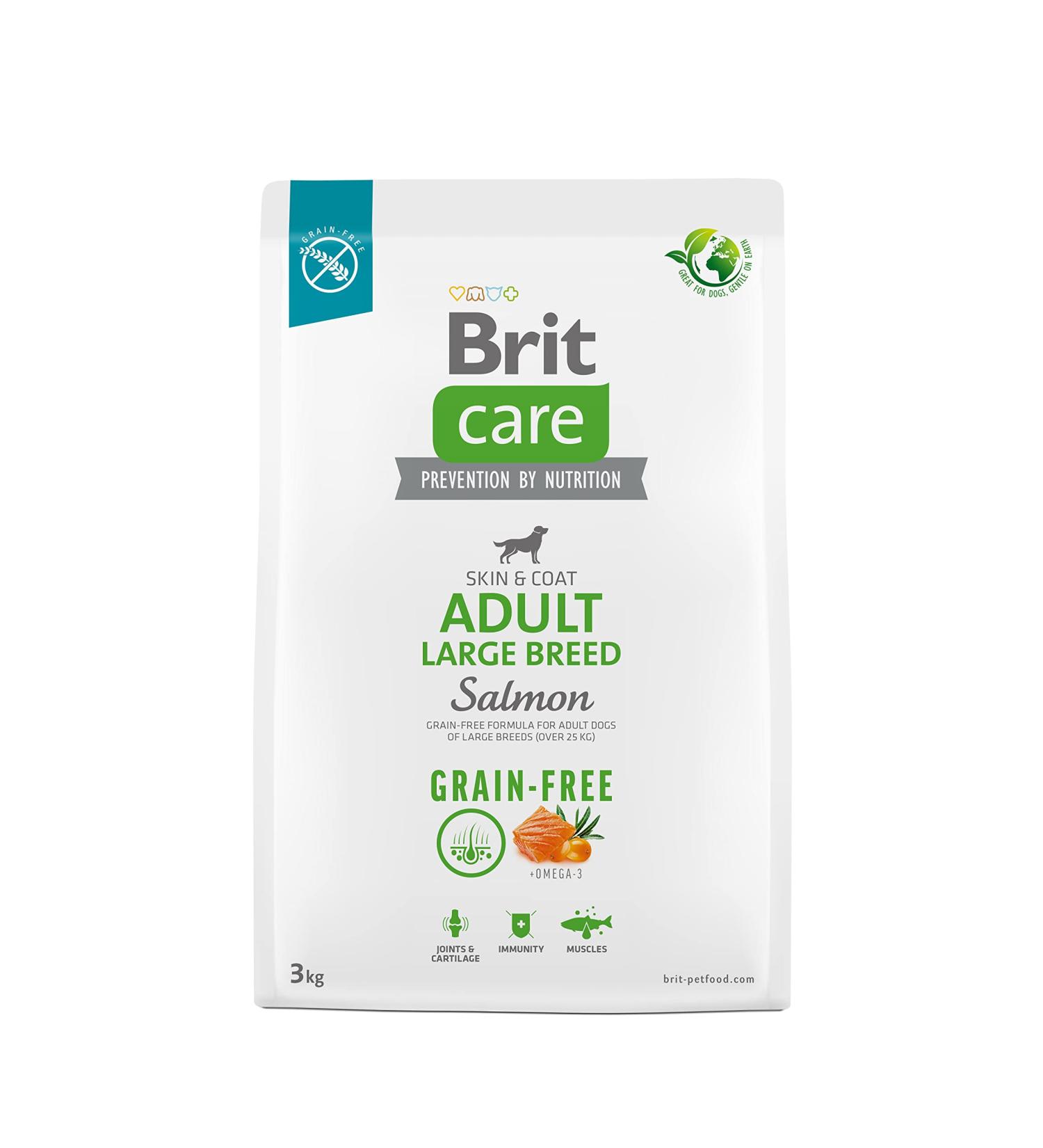 Brit Care Grain Free Dry Food for Adult Dogs - 3 kg - Buy Online on GoSupps.com
