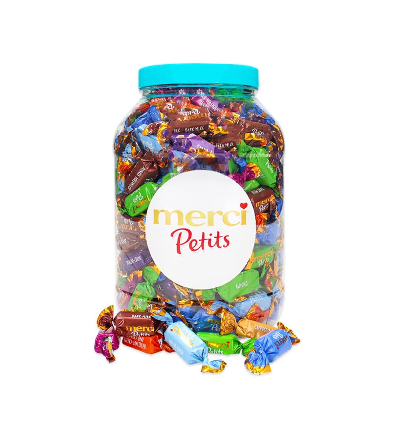 Vandeca Thank you Little Chocolate Candies - 7 Flavors - Chocolate Gift to Thank Someone - Mixed Chocolates - 1400g