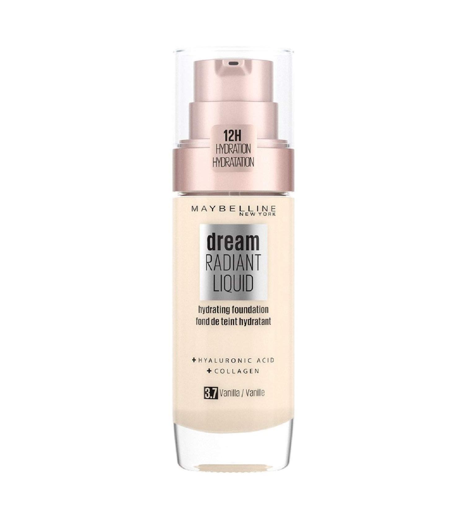 Buy Maybelline New York Dream Radiant Liquid Foundation No. 37 Vanilla - 30ml | International Shipping Available - Buy Online on GoSupps.com