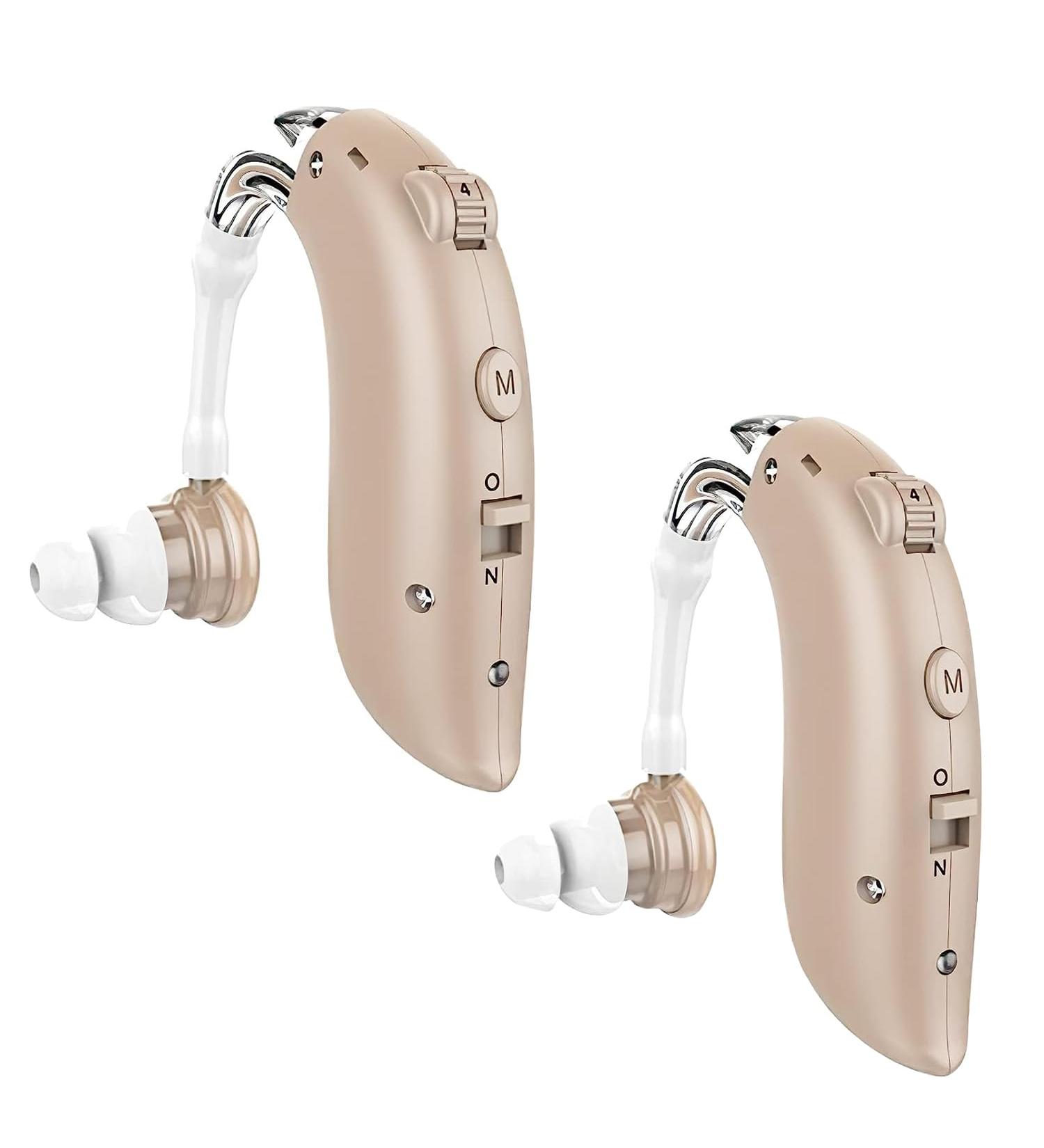 Portable Rechargeable Personal Audio Amplifier - Lightweight Language Amplifier (Brown) for Enhanced Listening Experience - Buy Online on GoSupps.com