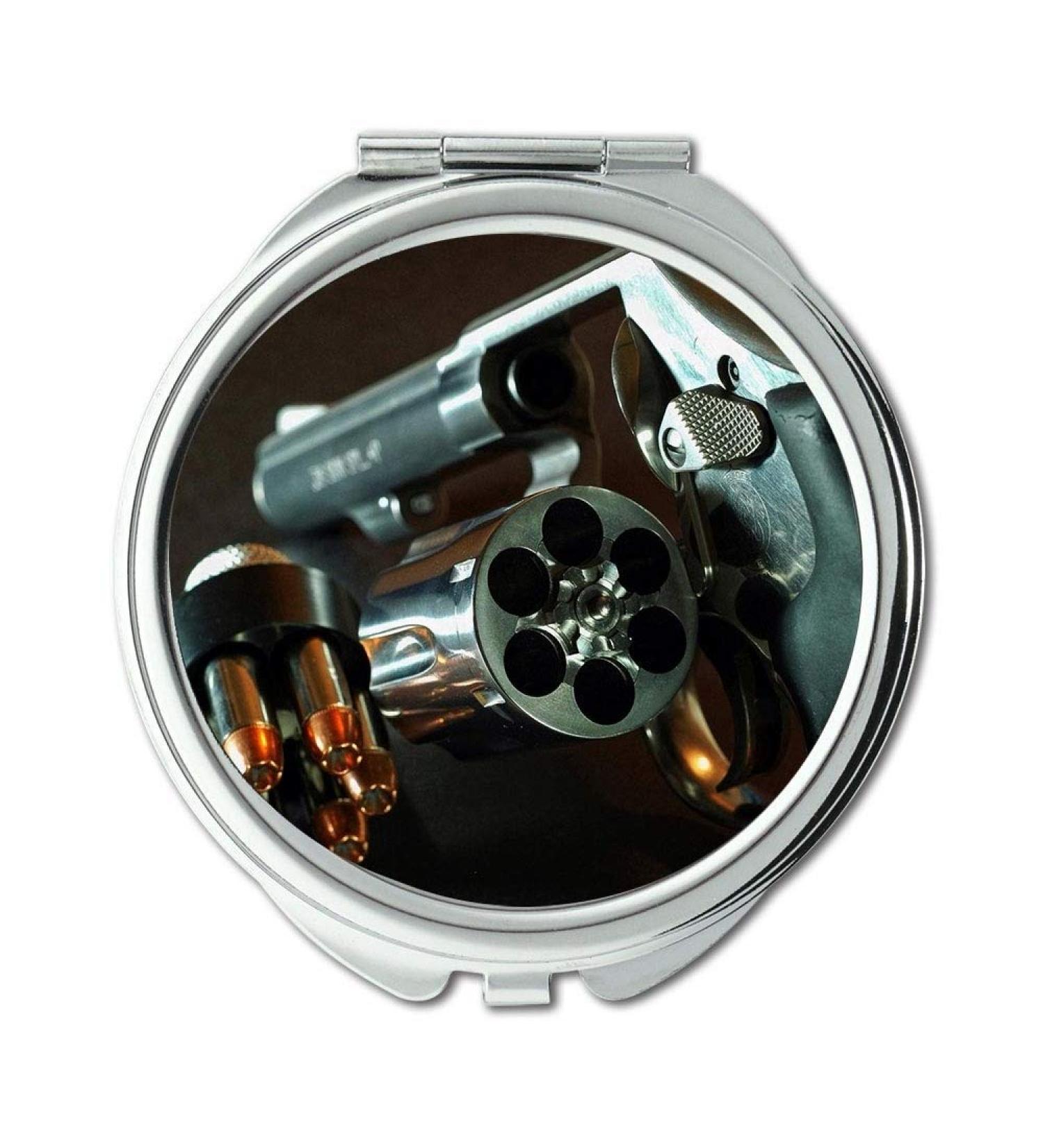 YENDOSTEEN Mirror makeup mirror pistoleros Round Mirror new gun pocket mirror portable mirror - Buy Online on GoSupps.com