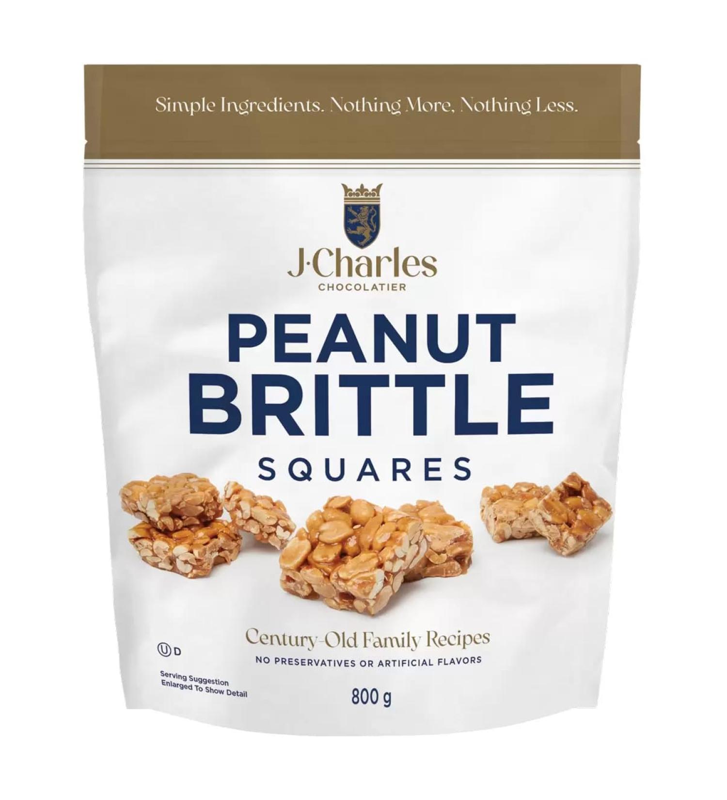J.Charles Peanut Brittle Squares 800g