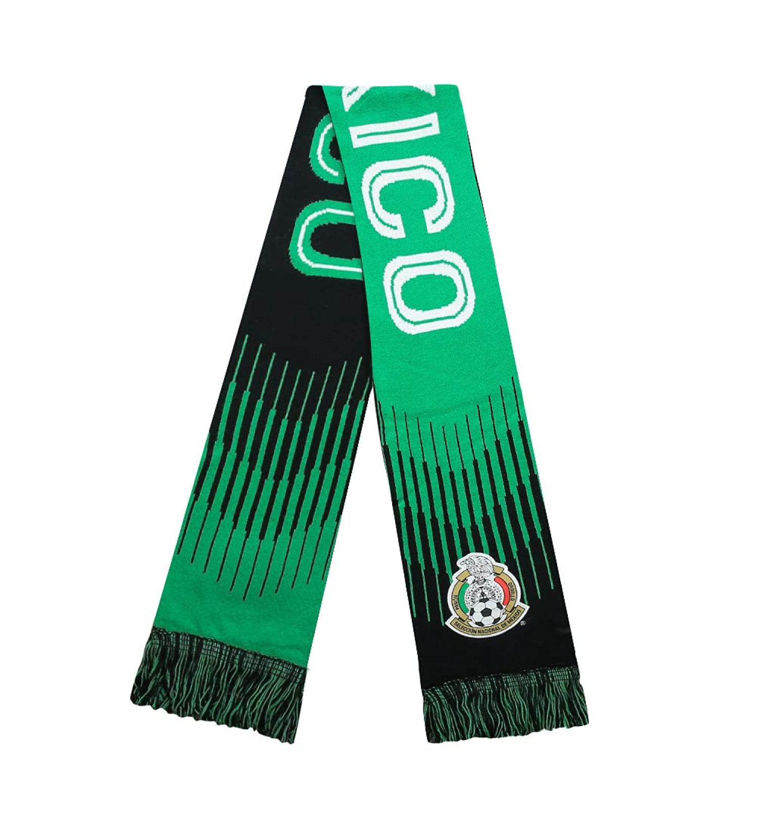 Icon Sports FMF Mexico National Football Team Logo Dash Team Scarf, Green