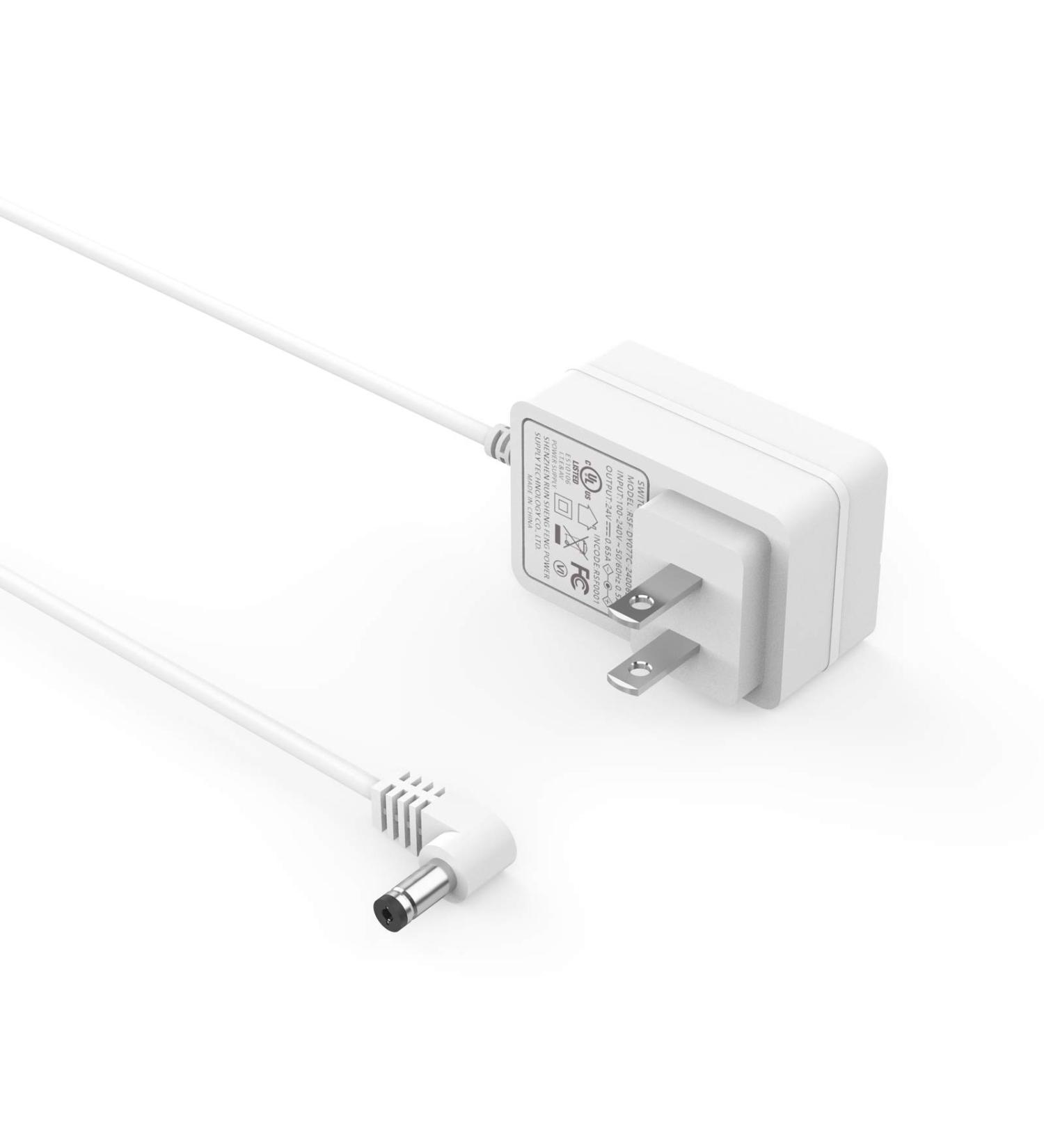 UL Listed 24V Power Adapter Cord for URPOWER, doTERRA, Young Living, InnoGear, ASAKUKI, VicTsing, Natrogix, Luscreal, Now Foods Essential Oil Diffusers and Humidifiers - Buy Online on GoSupps.com