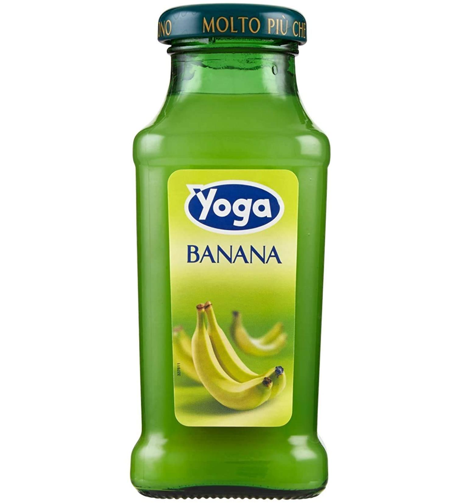 Yoga Set of 24 flavored glass bottles for yoga - 200 ml - 100% Italian fruit