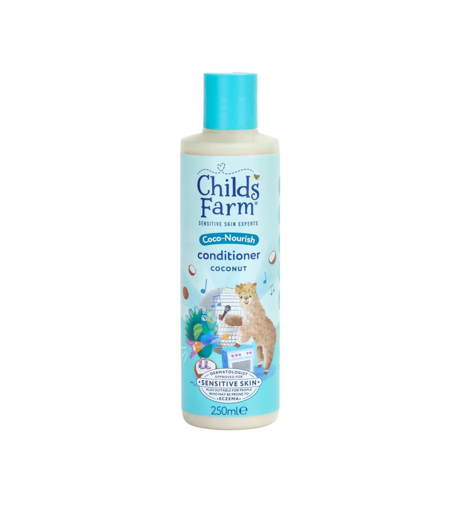 Childs Farm Coco-Nourish Apr s-shampoing hydratant les cheveux secs et boucl s doux et sans d chirures noix de coco enfants 250 ml Apr s-shampoing noix de coco - Cheveux secs - Buy Online on GoSupps.com