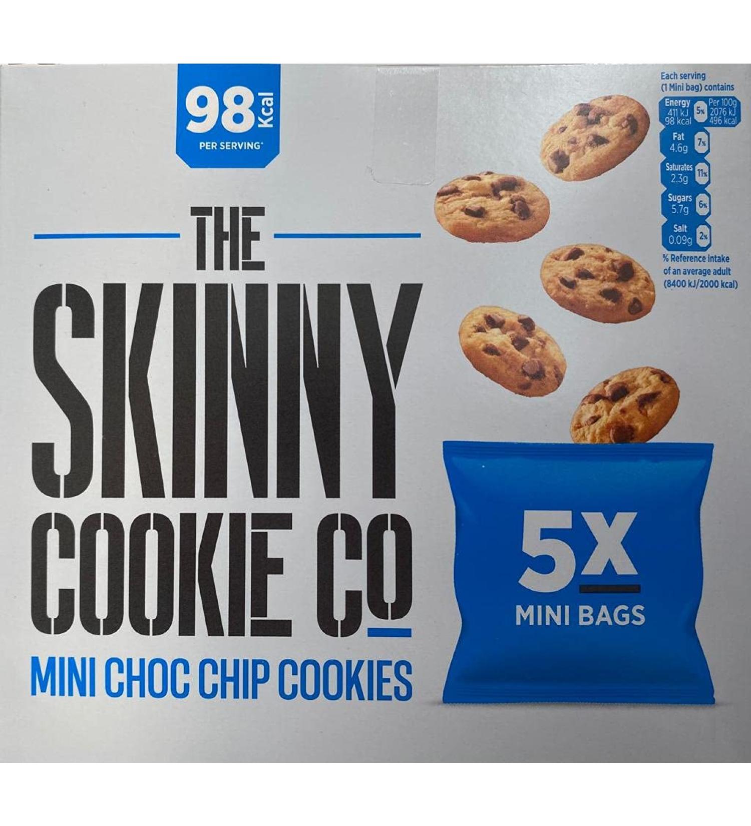 The Skinny Cookie Co Lot de 5 mini p pites de chocolat - Buy Online on GoSupps.com