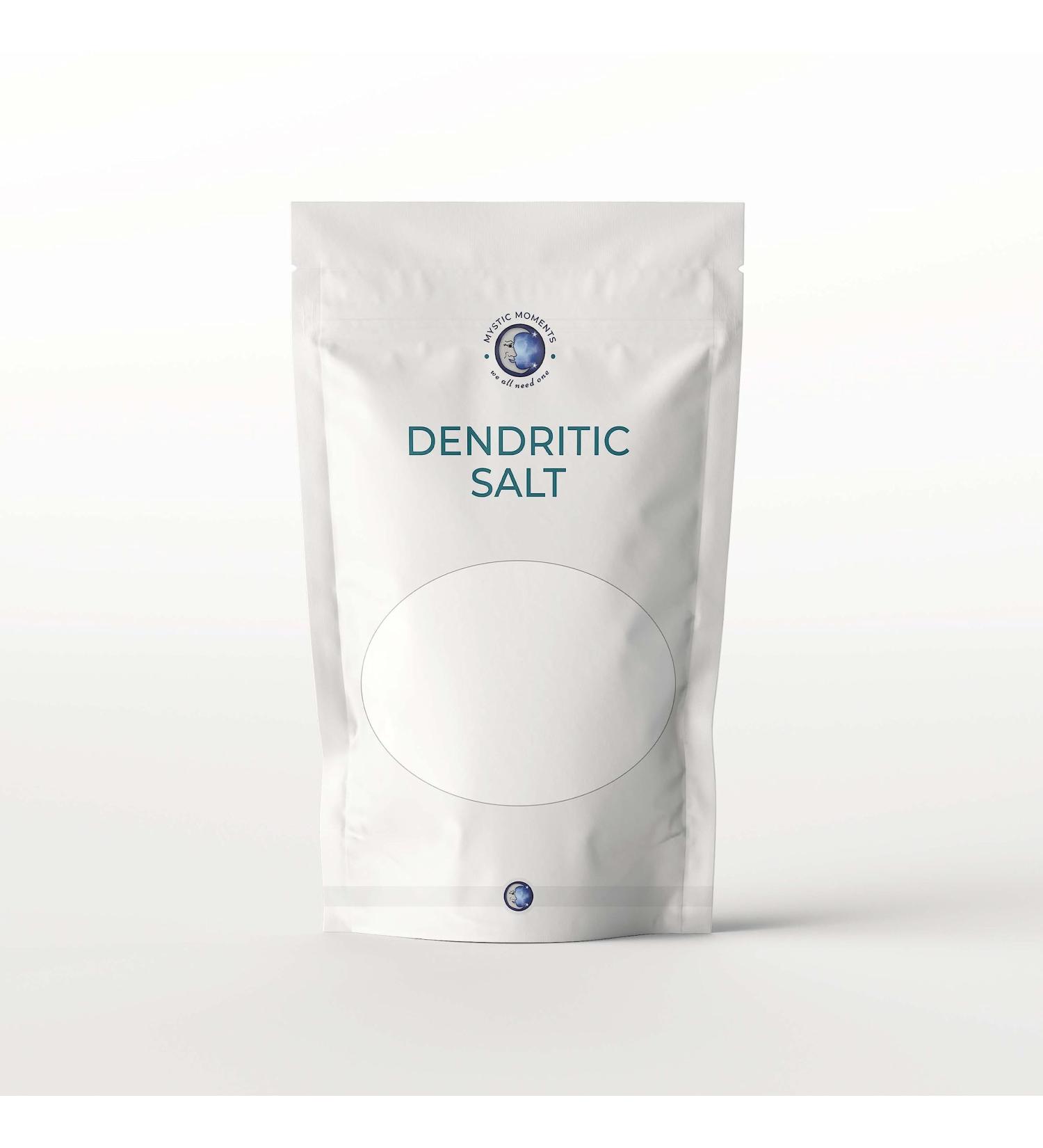 Mystic Moments Dendritic Salt 500g | Natural Bath Soak for Muscle Perfect for Skin Face & Body 100% Natural Vegan GMO Free - Buy Online on GoSupps.com