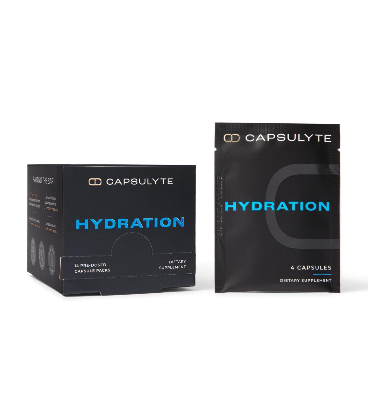 Hydration Support for Alcohol & Workout Recovery | Electrolytes Vitamins Minerals | Liposomal Pureway C | 14 Packets (56 Capsules - Buy Online on GoSupps.com