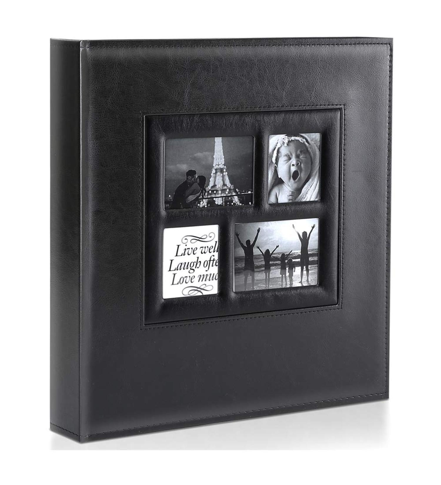 Ywlake 4x6 Photo Album - Extra Large Capacity for 500 Photos | Family & Wedding Picture Albums | Horizontal & Vertical | Black - Buy Online on GoSupps.com