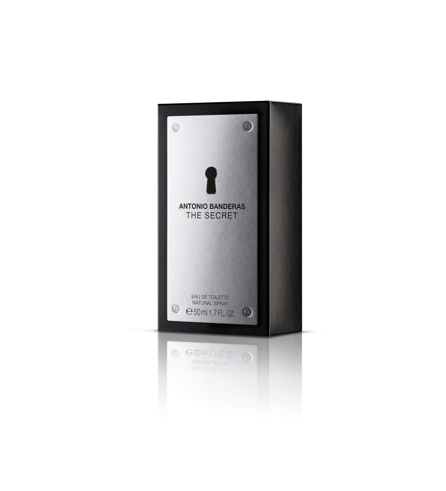 Antonio Banderas Perfumes - The Secret - Eau de Toilette for Men - Long Lasting - Elegant Sexy and Masculine Fragance - Fruity and Leather Notes - Ideal for Day Wear - 1.7 Fl Oz - Buy Online on GoSupps.com