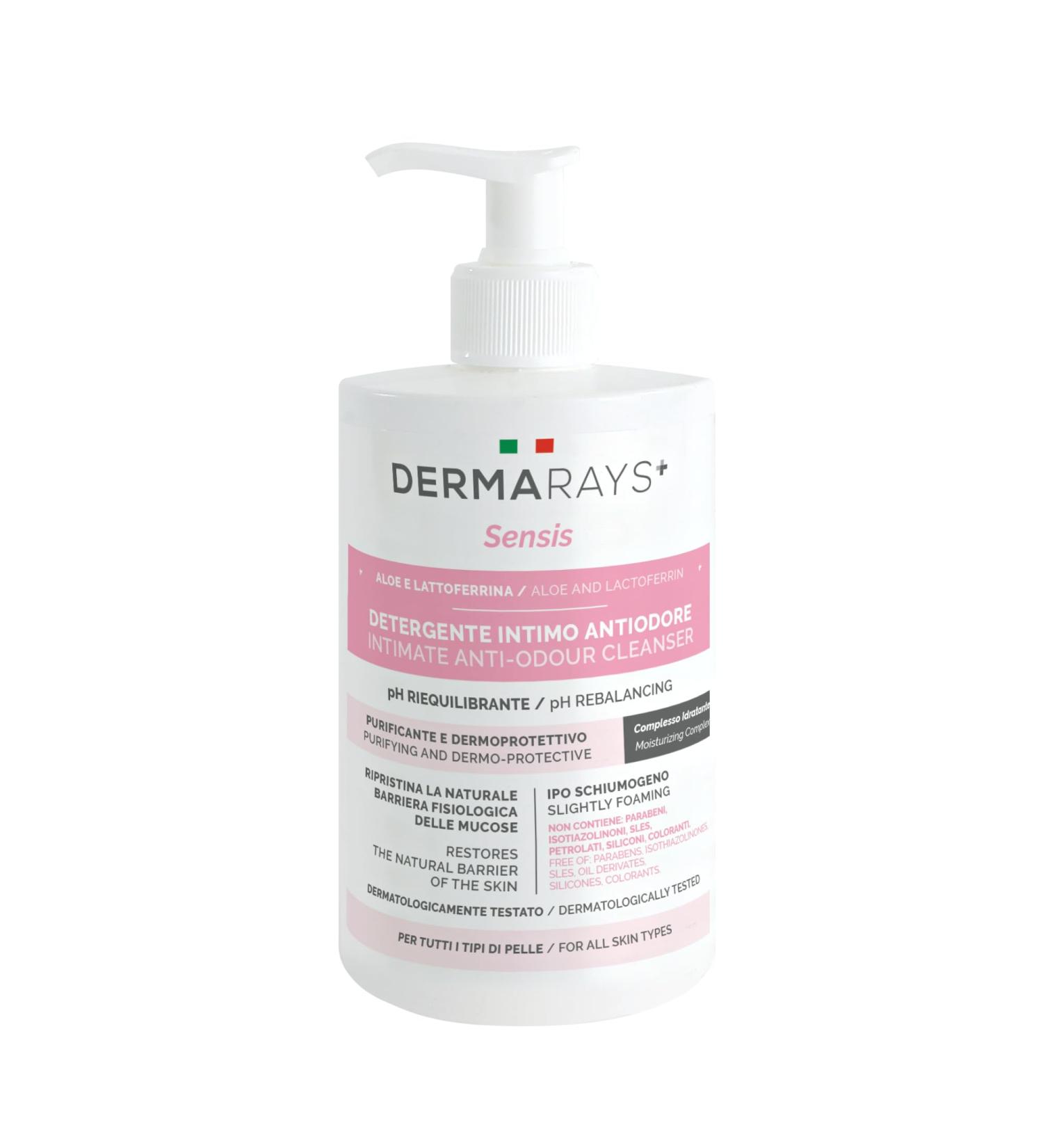 Dermaray Sensis Hydrating Intimate Cleanser 500ml | PH Balancing & Anti-Odor with Aloe Vera | International Shipping Available - Buy Online on GoSupps.com