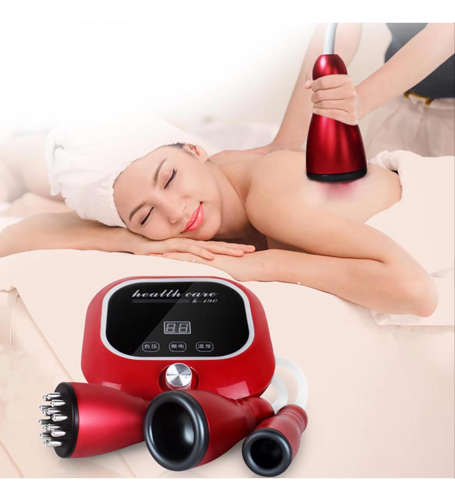 Buy Electric Scratching Instrument - Meridian Brush with Adjustable Suction & 5-Stage Temperature for Stress Relief | International Shipping - Buy Online on GoSupps.com
