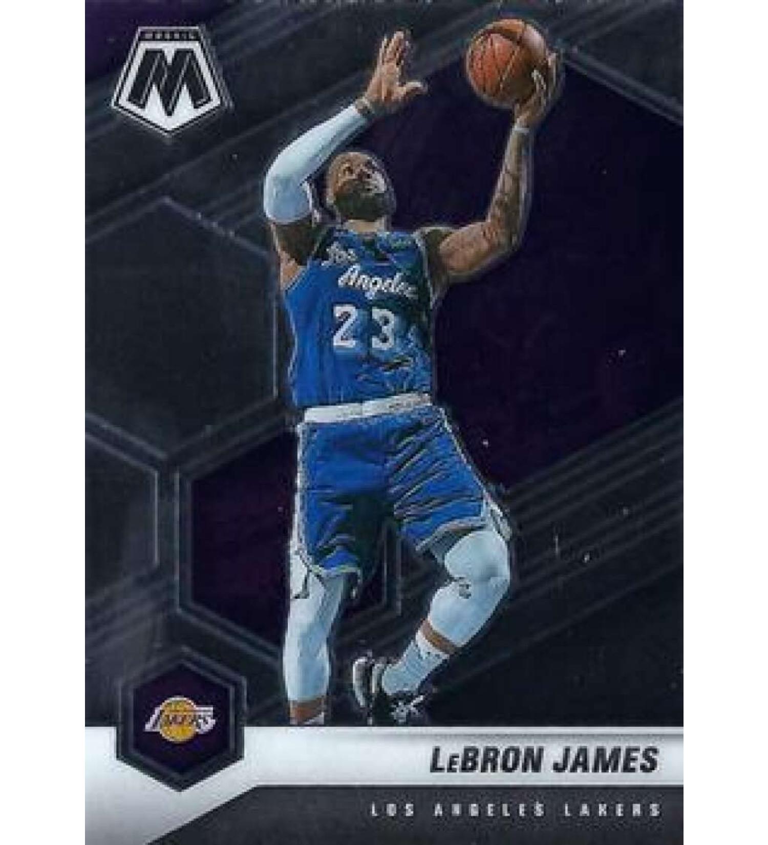 2020-21 Panini Mosaic #81 LeBron James Los Angeles Lakers Basketball