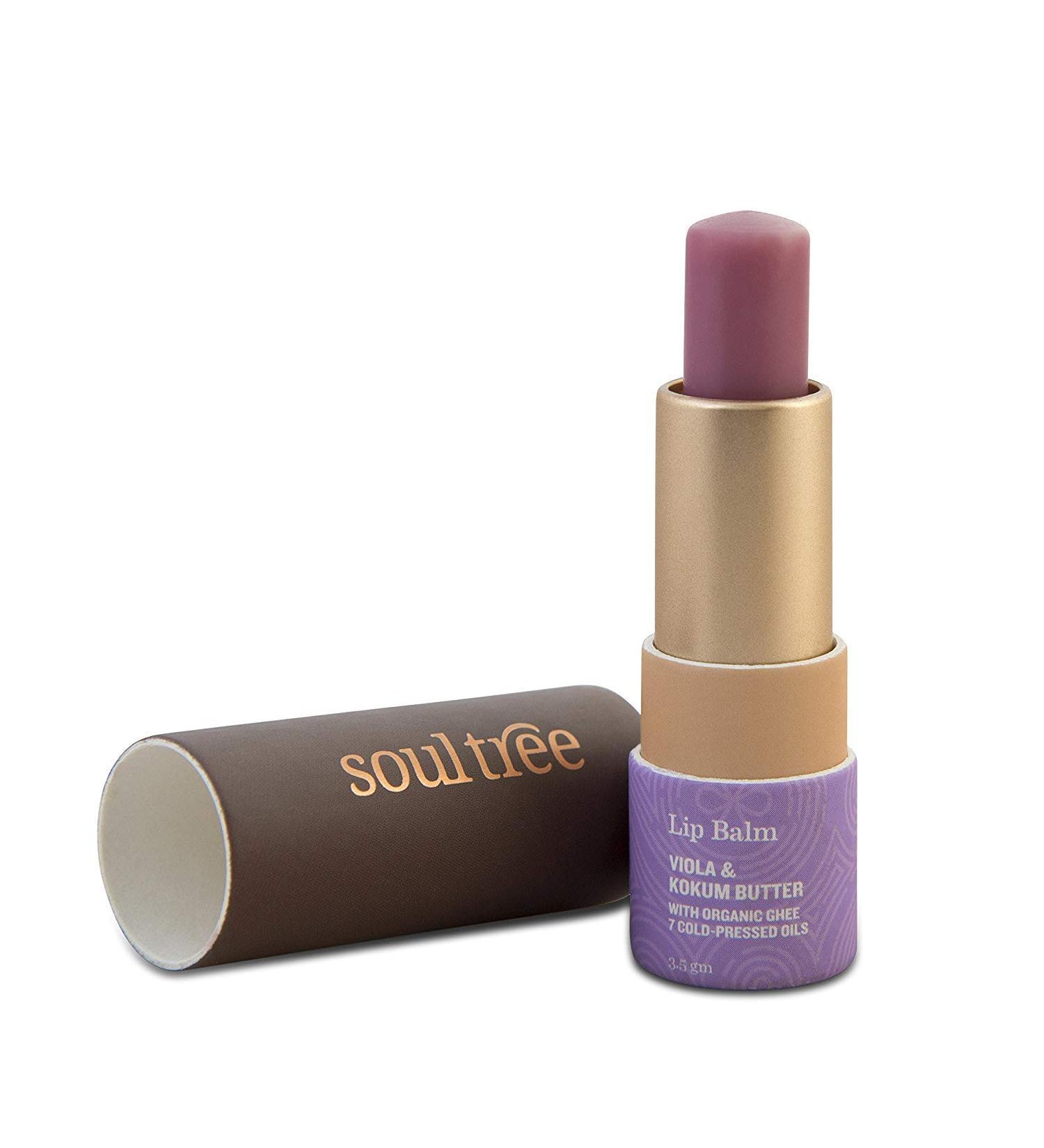 Lip Balm - Viola & Kokum Butter | Nourish & Moisturize - 3.5g | International Shipping Available - Buy Online on GoSupps.com