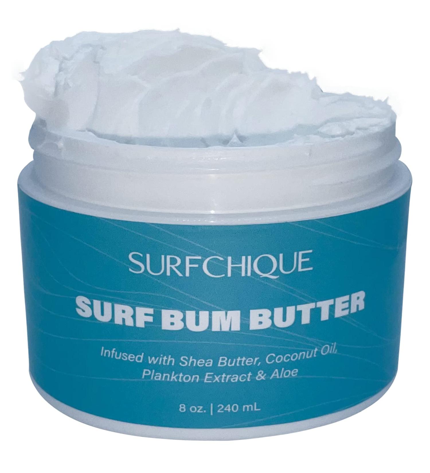 Surf Bum Whipped Body Butter - Tropical Coconut Vanilla Mango & Papaya | 8 oz | Moisturizing Skincare for All Skin Types - Buy Online on GoSupps.com