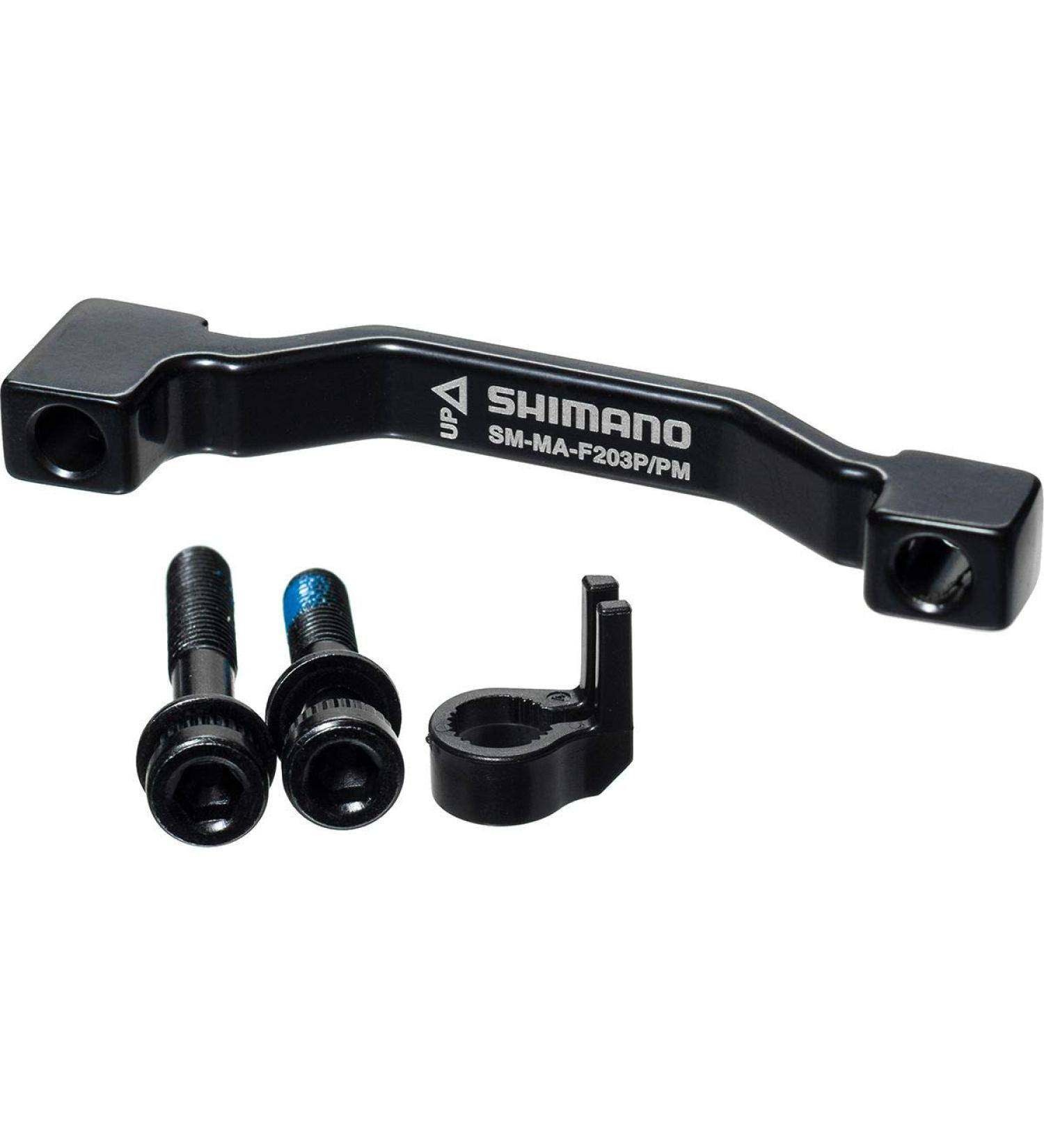 SHIMANO Disc Brake Adapters SM-MA-F203P, Plus 43mm Post Mount