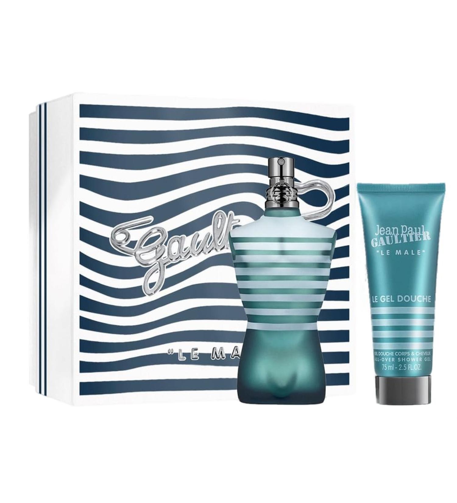 Jean Paul Gaultier Le Male Gift Set (EDT 2.5 Fl. Oz + Shower Gel 2.5 Fl. Oz)