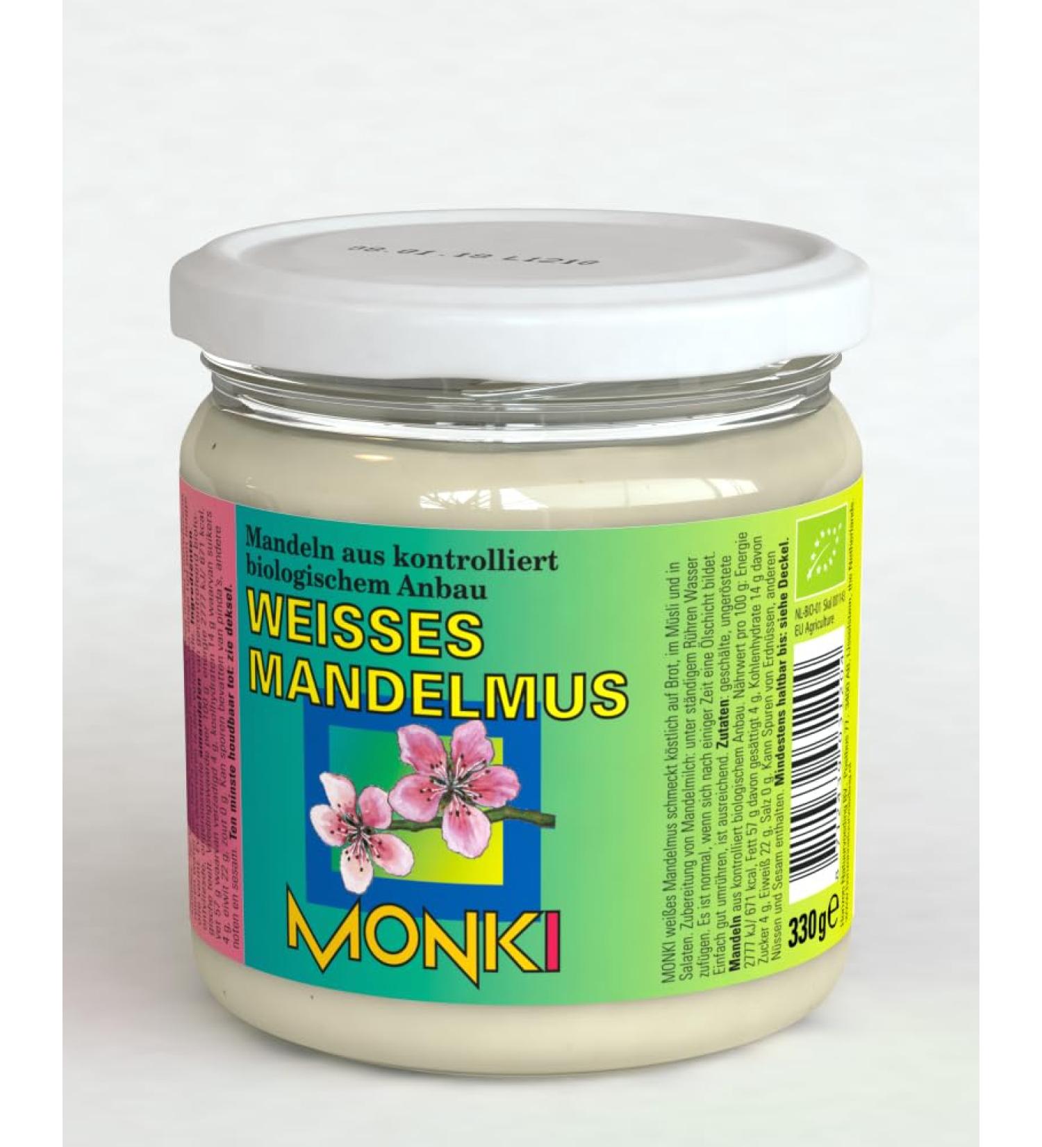 Monki White Almond Cream 330 g - Pack of 2