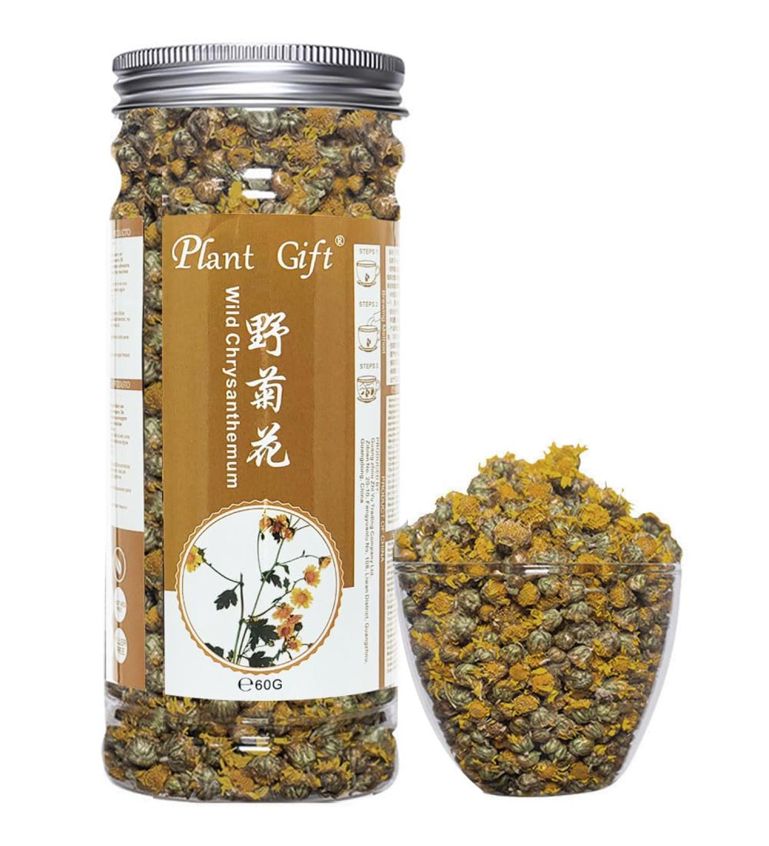 Buy Wild Chrysanthemum Tea - Authentic Chinese Tea 60g | Health Benefits | International Shipping - Buy Online on GoSupps.com